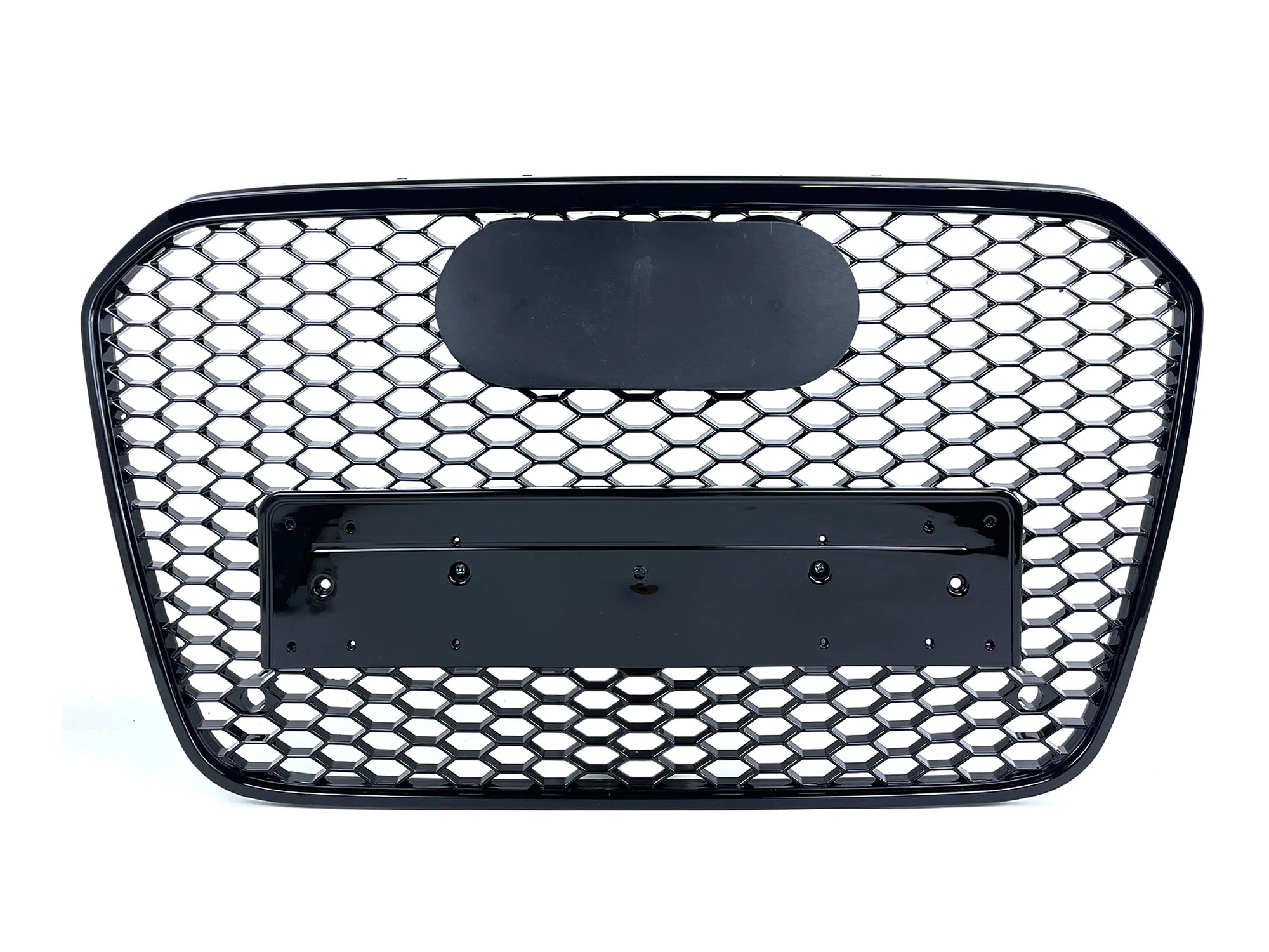 Honeycomb Front Grille For AUDI A6 C7 S6 2012-2015 - Image 5