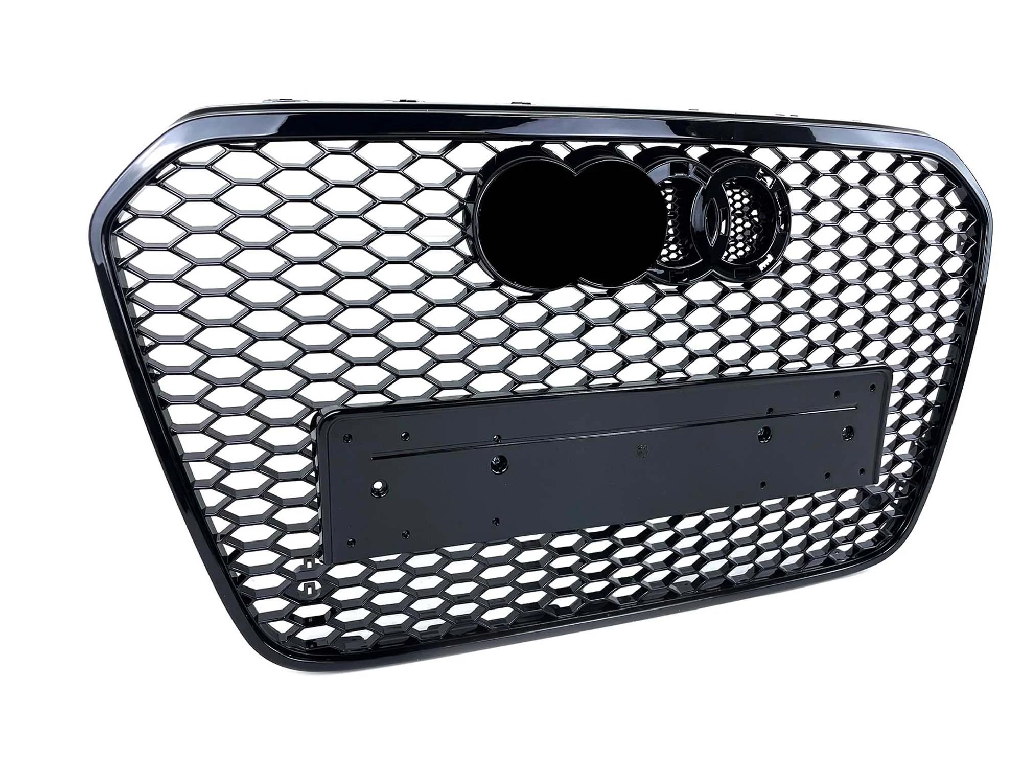 Honeycomb Front Grille For AUDI A6 C7 S6 2012-2015 - Image 6