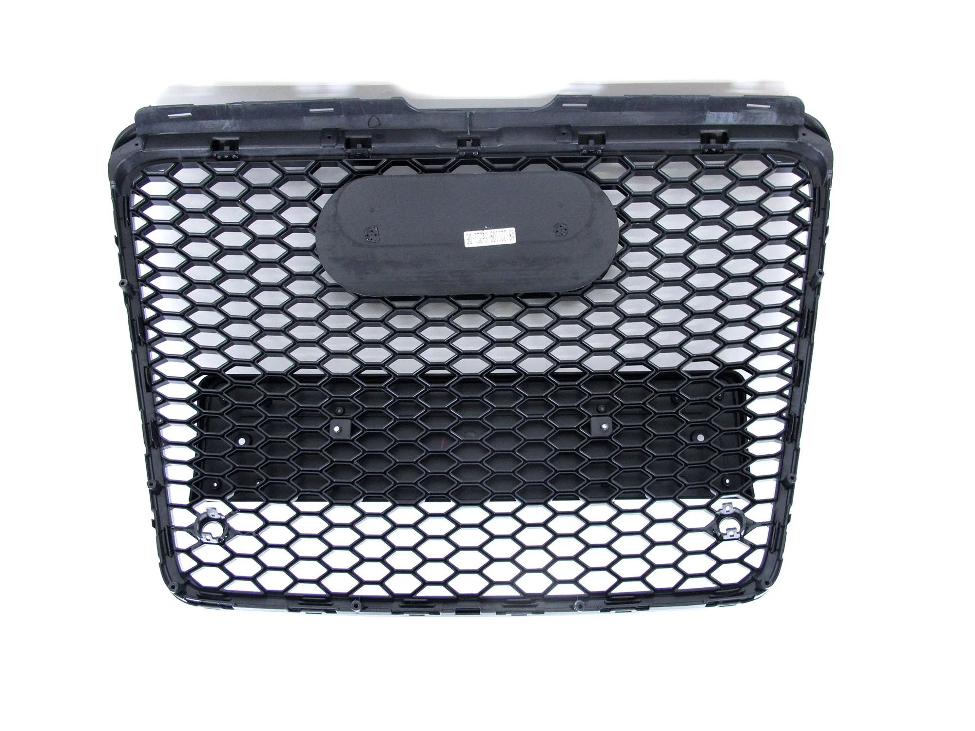 RS6 Style For 2005-2011 Audi A6 S6 C6 Front Bumper Mesh Grill Honeycomb Black - Image 7