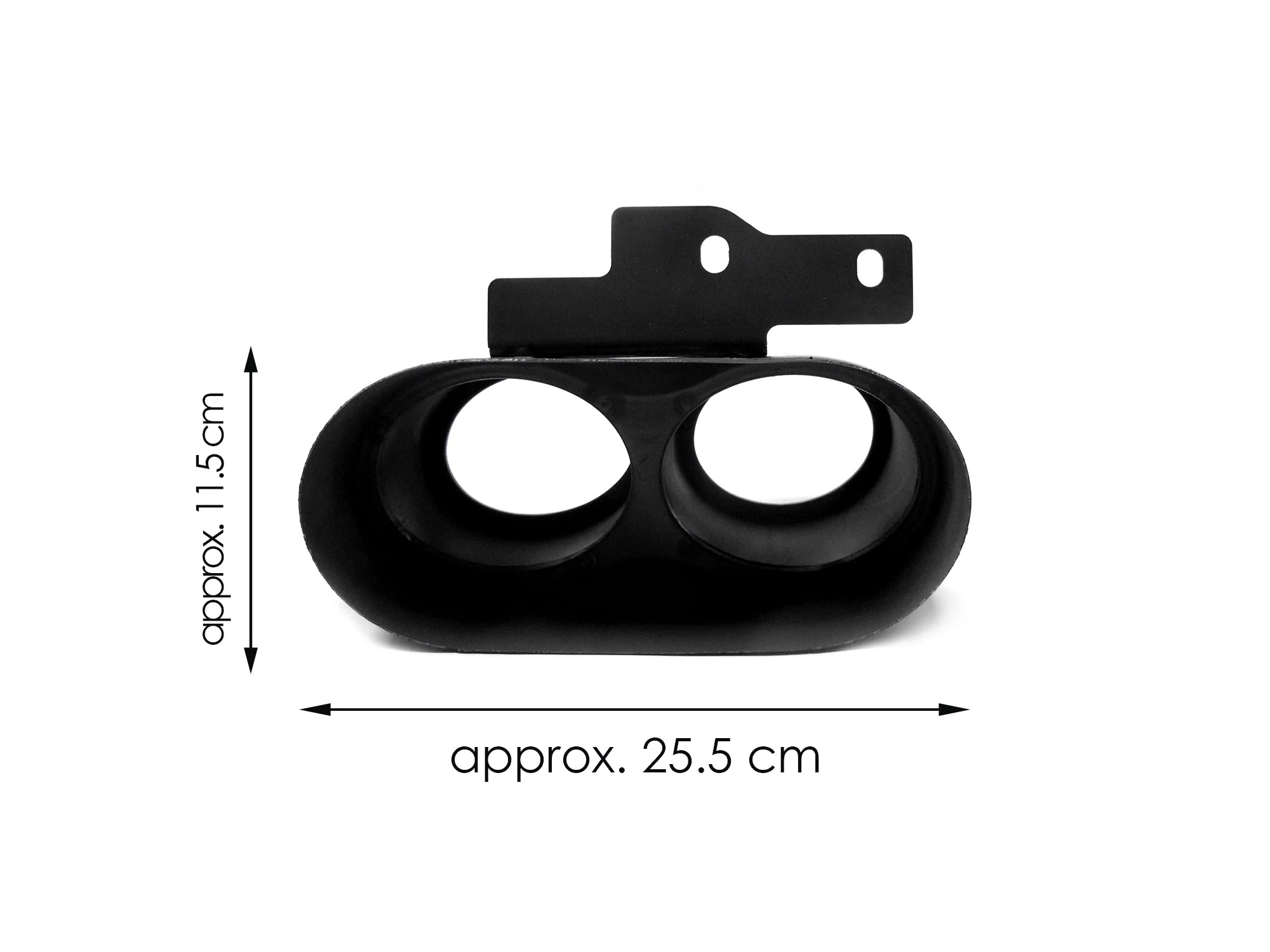 S6 Style Gloss Black Rear Diffuser + Black Tips for Audi A6 C8 S6 S-Line Sedan 2019-2025 - Image 14