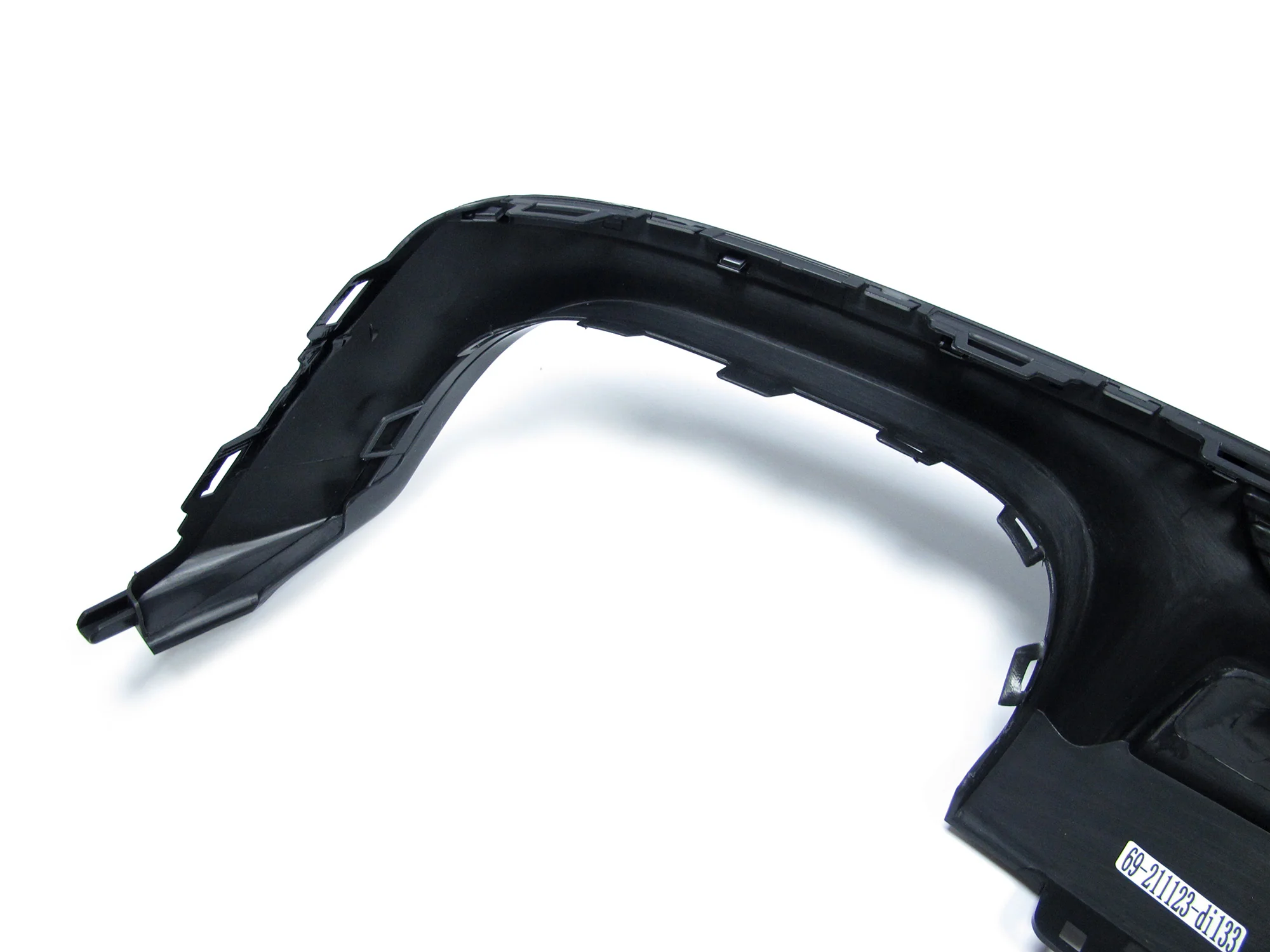 S6 Style Gloss Black Rear Diffuser + Black Tips for Audi A6 C8 S6 S-Line Sedan 2019-2025 - Image 18