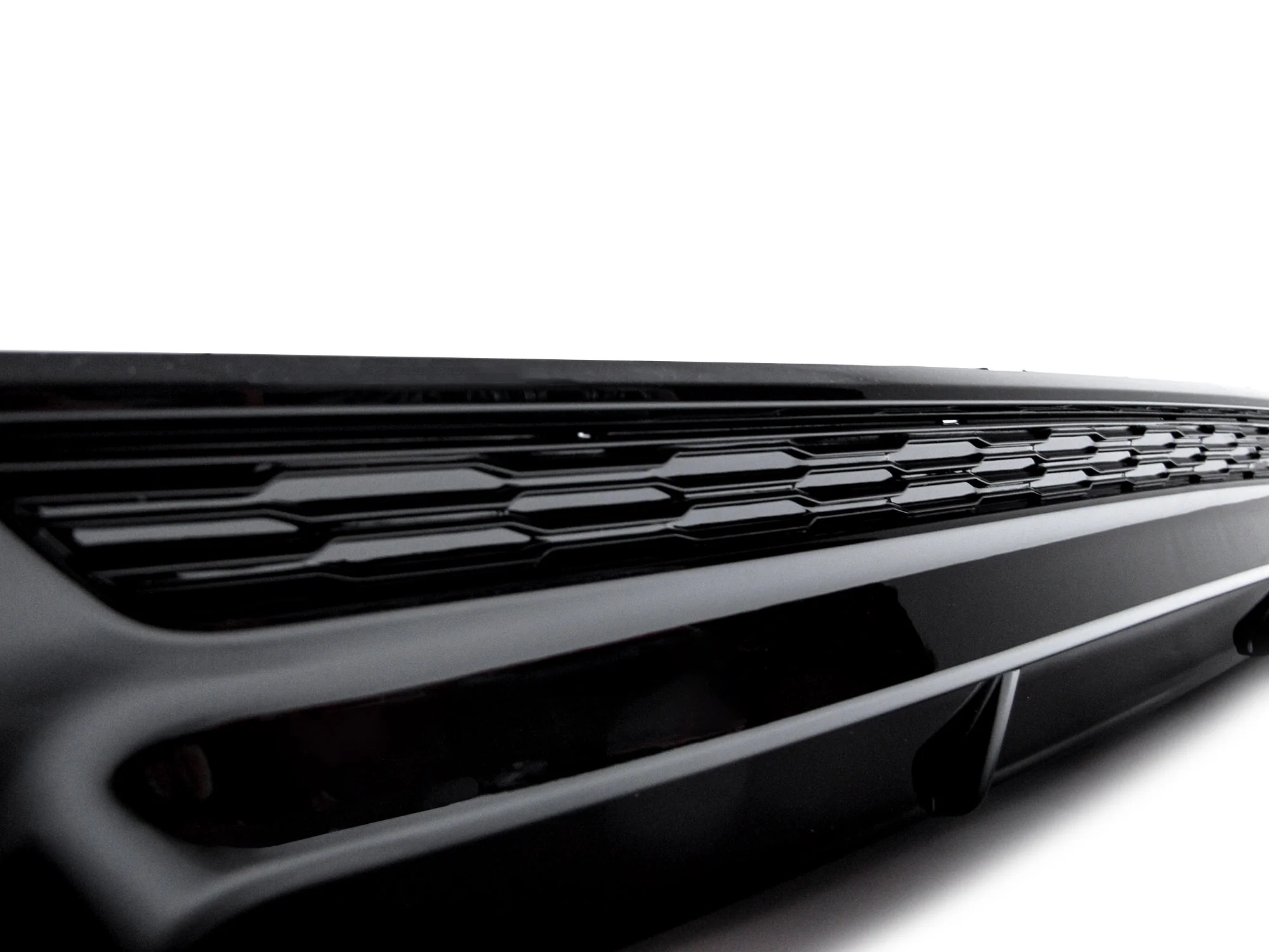 S6 Style Gloss Black Rear Diffuser + Black Tips for Audi A6 C8 S6 S-Line Sedan 2019-2025 - Image 19