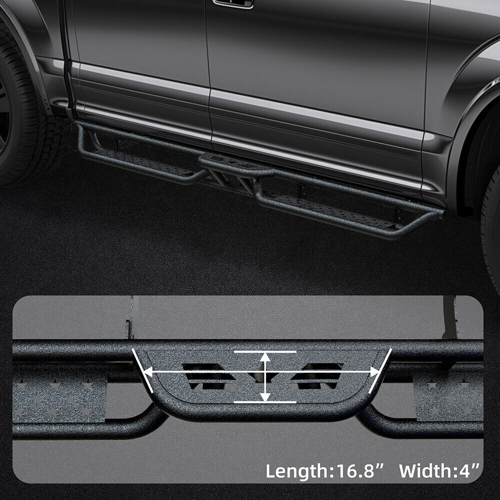 Running Boards for 2024 2025 2026 Toyota Tacoma Double Crew Cab Side Steps Nerf Bars - Image 8