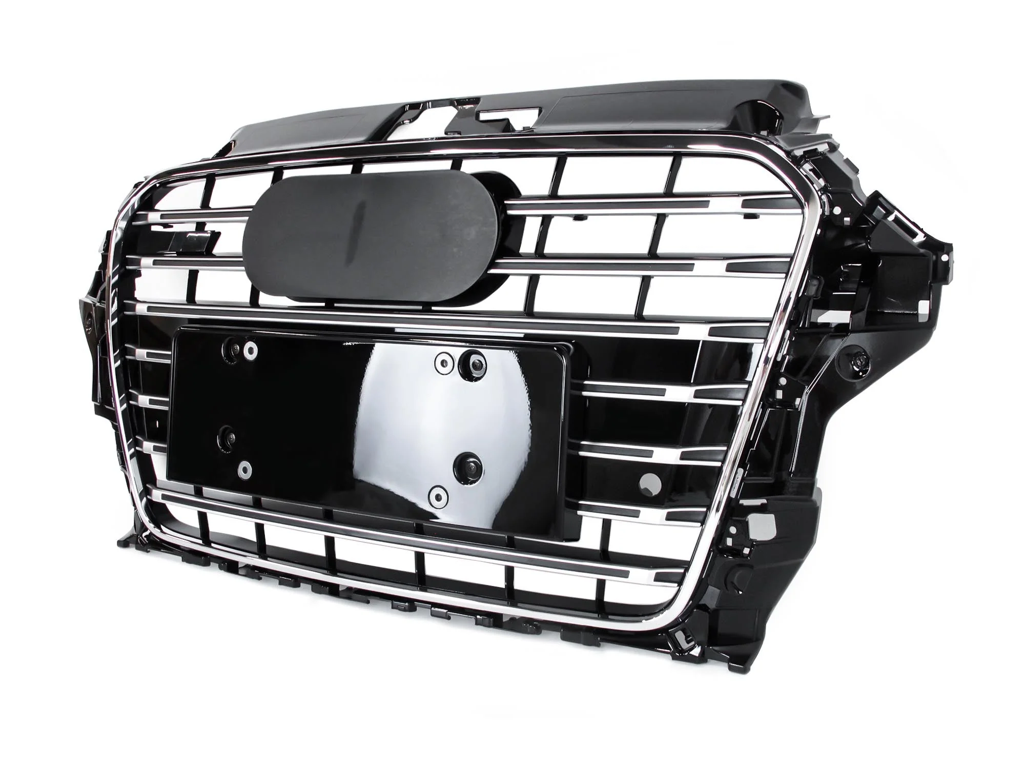Chrome Front Grille for Audi A3 8V S3 2014 2015 2016 - Image 6