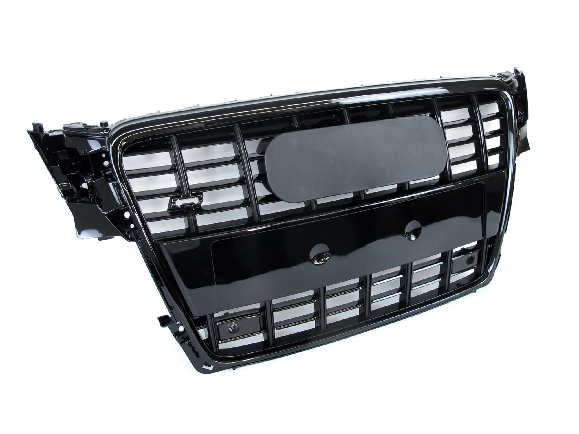 Gloss Black S4 Style Front Grille For Audi A4 S4 B8 2009–2012 - Image 4