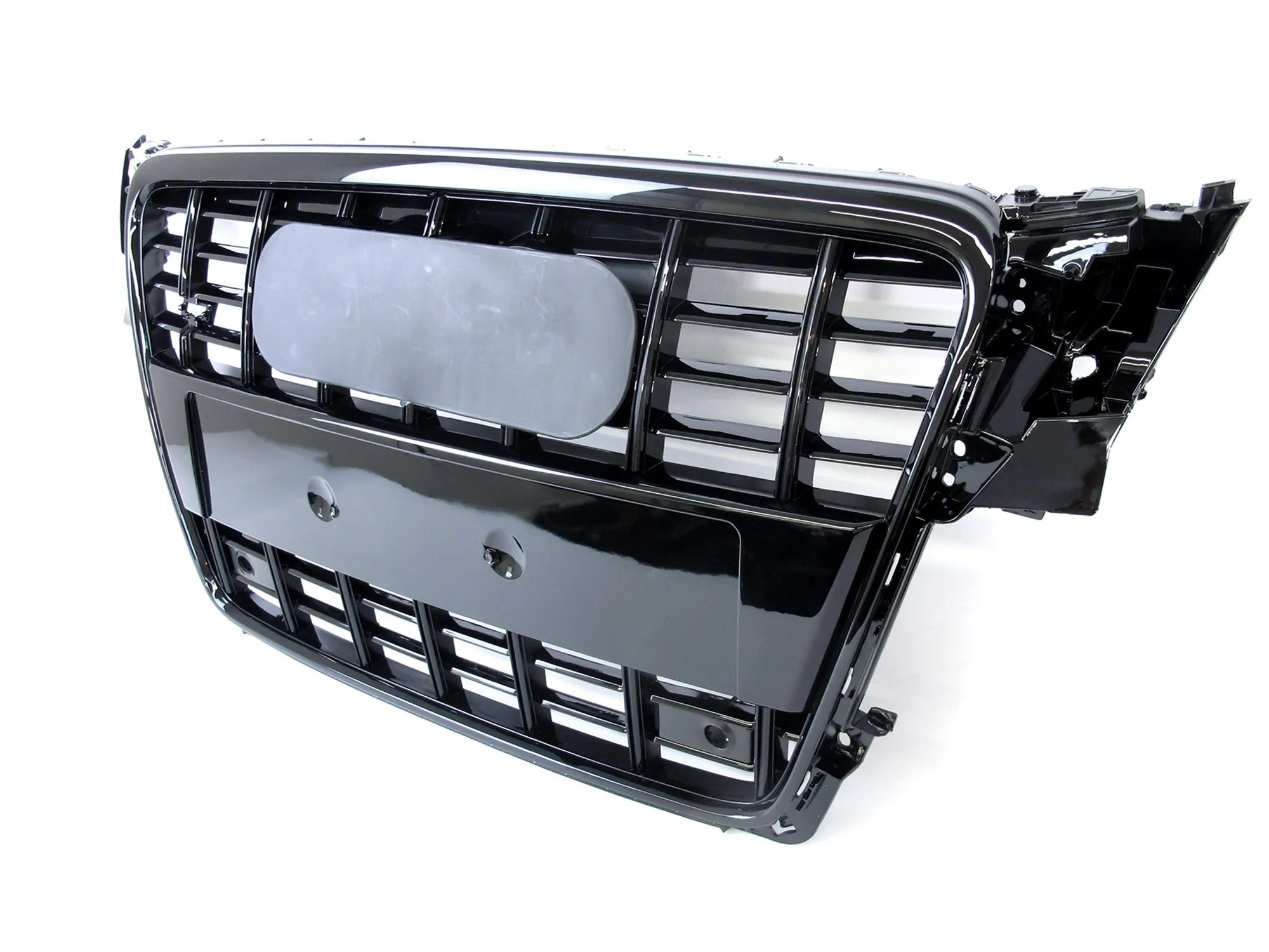 Gloss Black S4 Style Front Grille For Audi A4 S4 B8 2009–2012 - Image 5