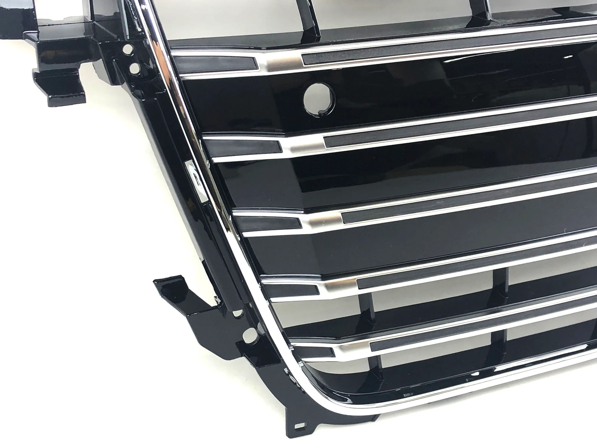 S4 Style Chrome Front Bumper Grille for Audi A4 S4 B8.5 2013-2016 - Image 13