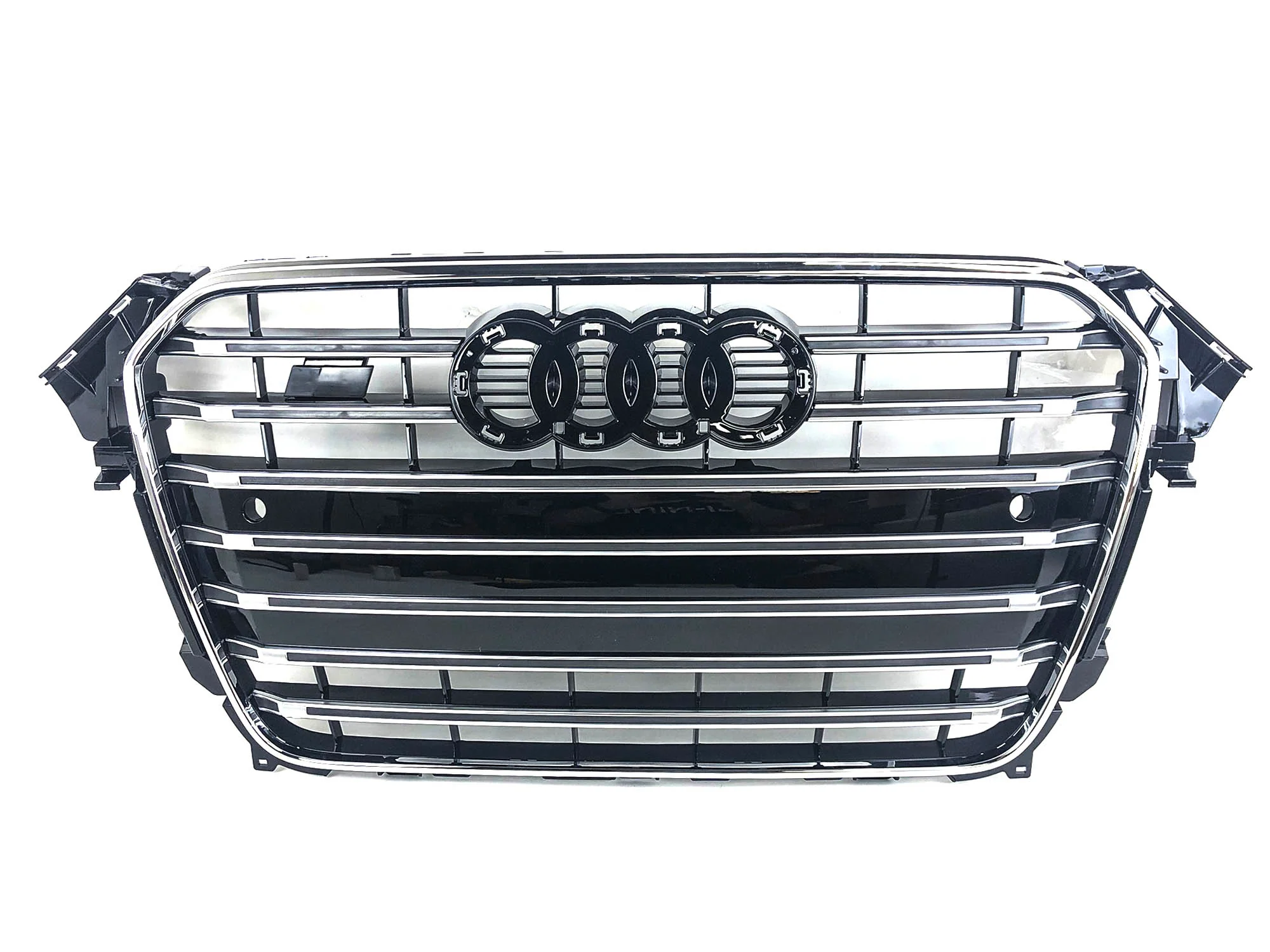 S4 Style Chrome Front Bumper Grille for Audi A4 S4 B8.5 2013-2016 - Image 6
