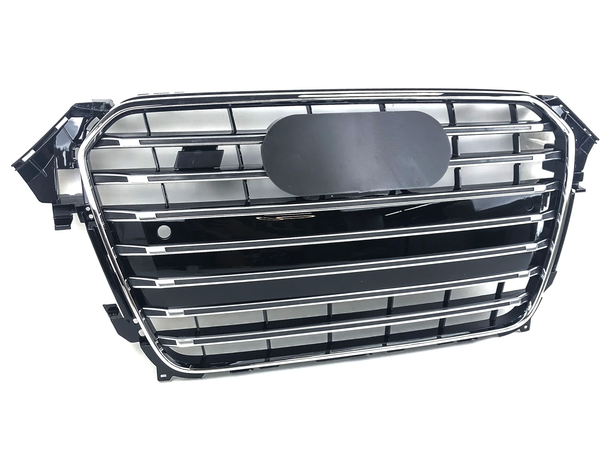S4 Style Chrome Front Bumper Grille for Audi A4 S4 B8.5 2013-2016 - Image 7
