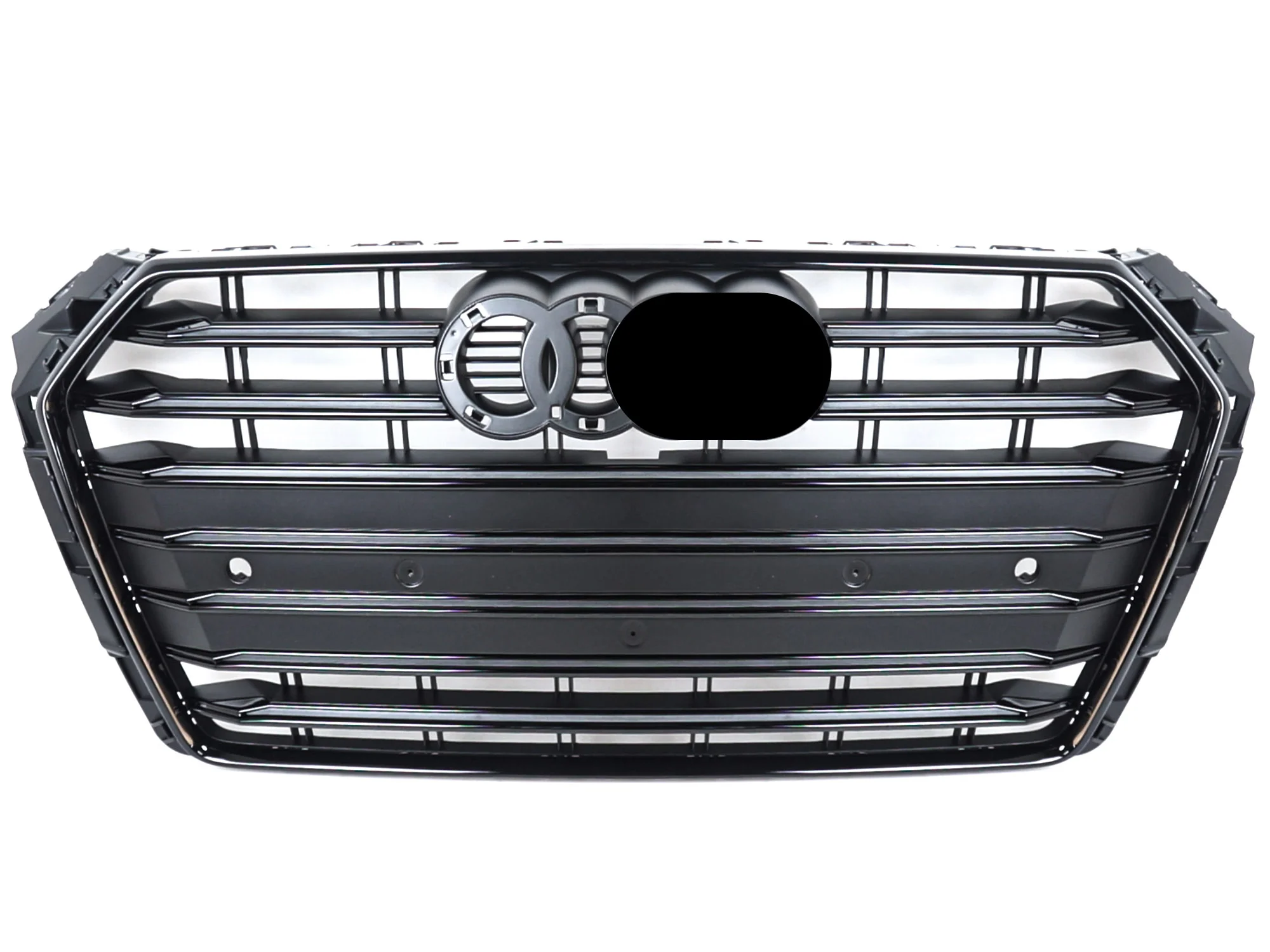 Black Front Grill for AUDI A4 B9 S4 2017 2018 2019 fg225 - Image 4