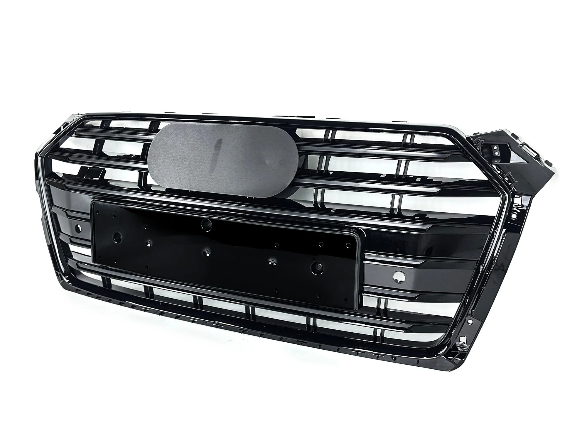Front Bumper Grille Gloss Black Fits Audi A5/S5 B9 2017–2019 - Image 6