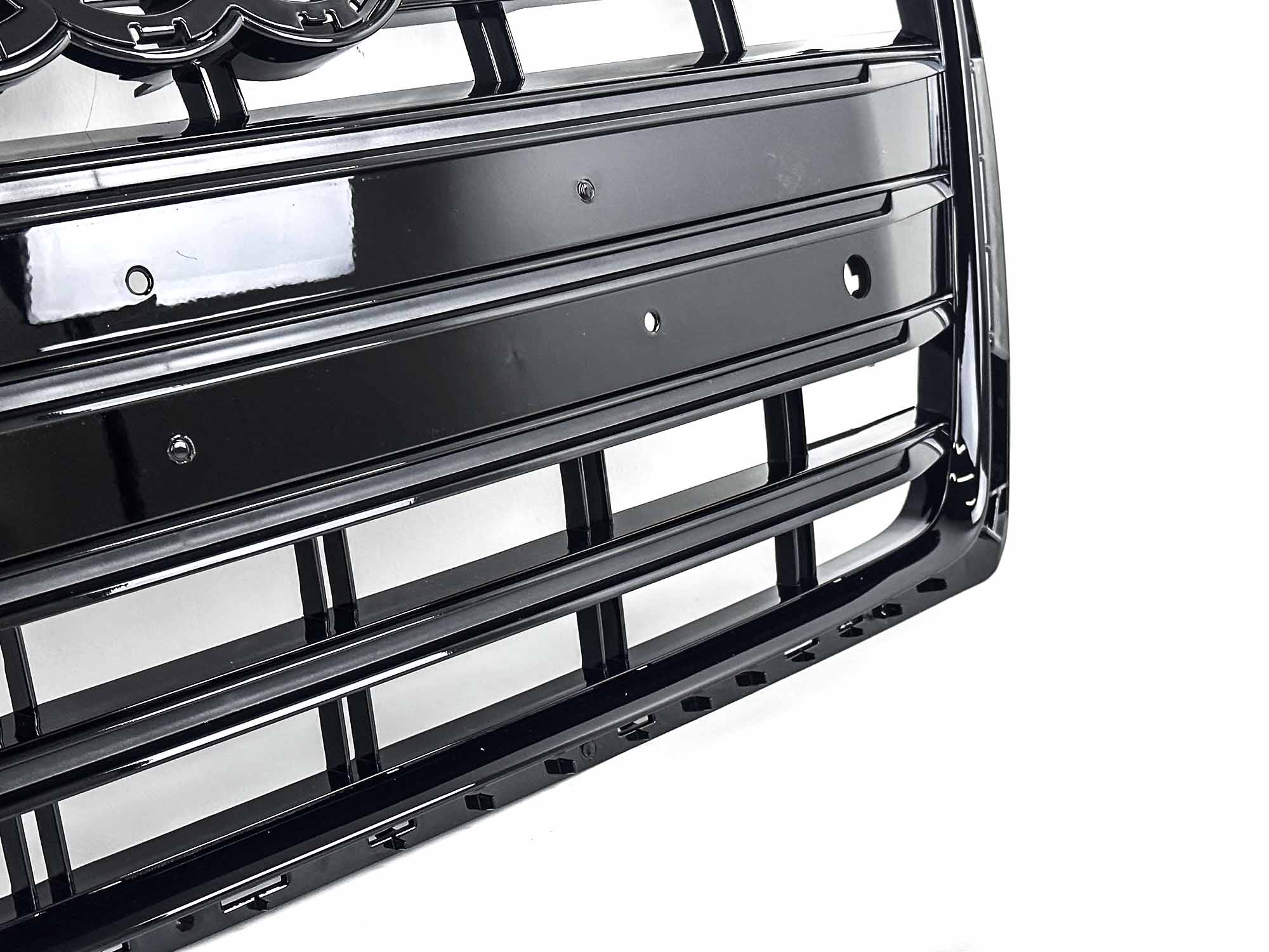Front Bumper Grille Gloss Black Fits Audi A5/S5 B9 2017–2019 - Image 8