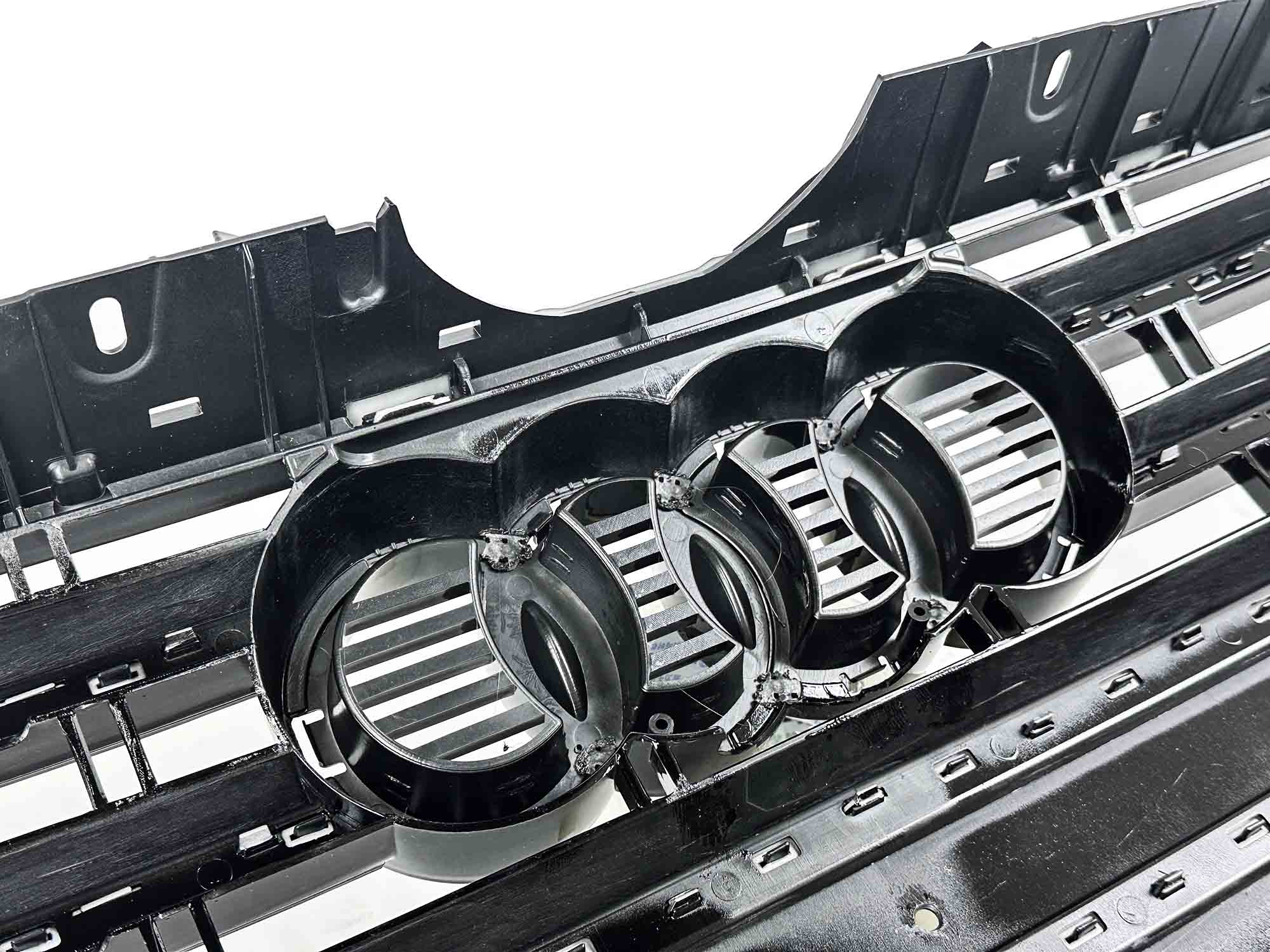 Front Bumper Grille Gloss Black Fits Audi A5/S5 B9 2017–2019 - Image 9