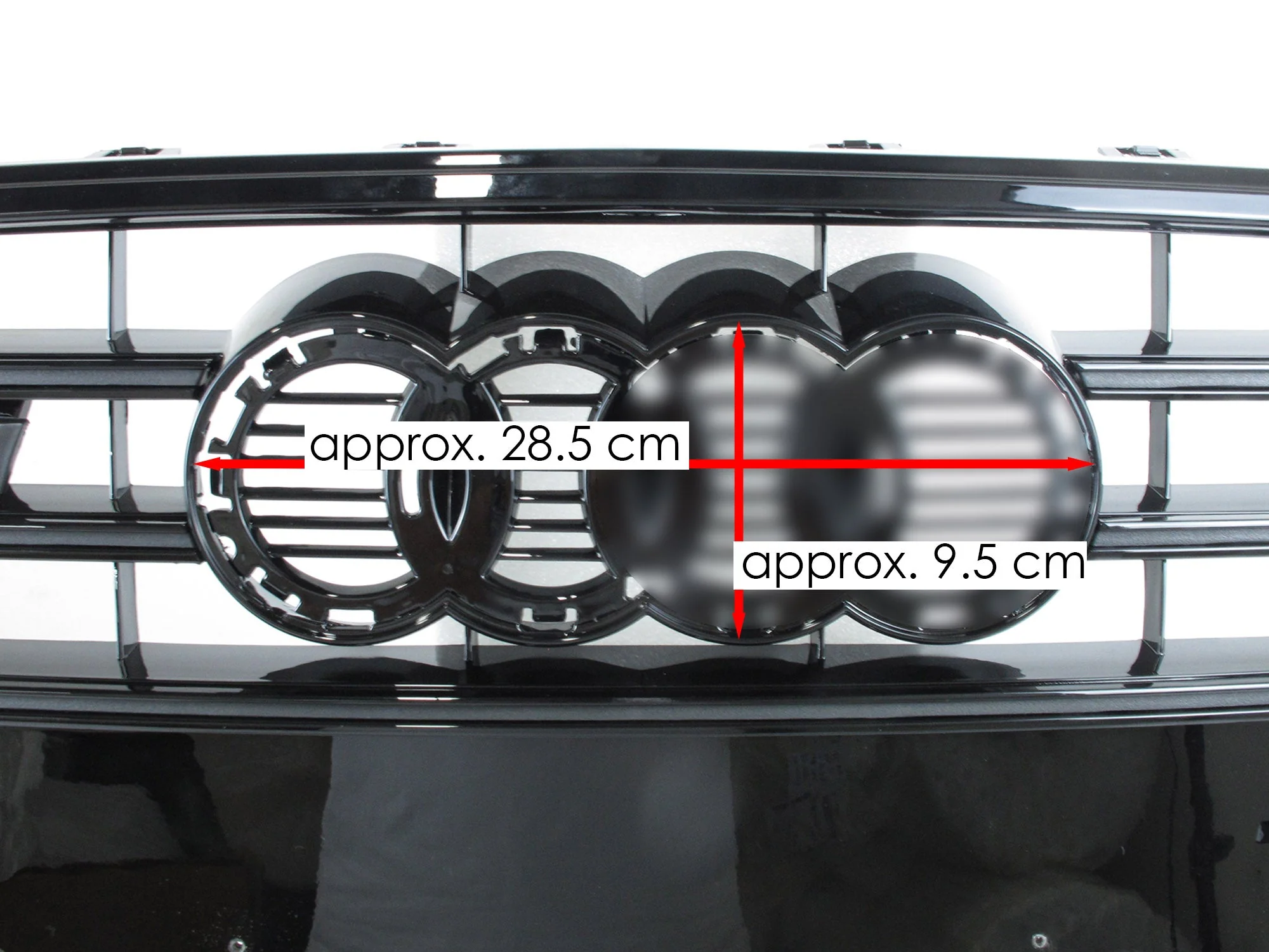 Gloss Black Front Bumper Grille for Audi A5 B8.5 S5 8T 2013-2016 - Image 10