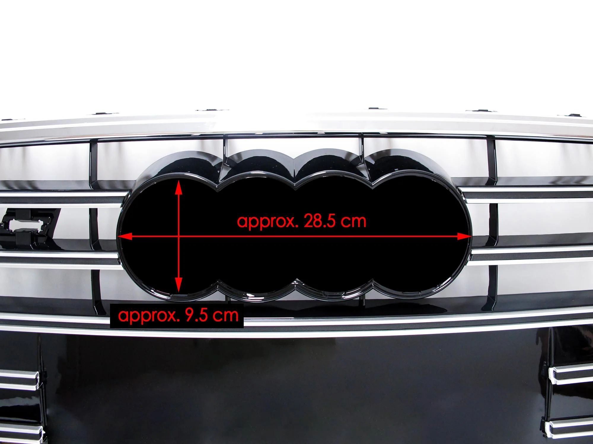 Chrome Front Bumper Grille for AUDI A5 B8.5 8T S5 2013-2016 fg191 - Image 11