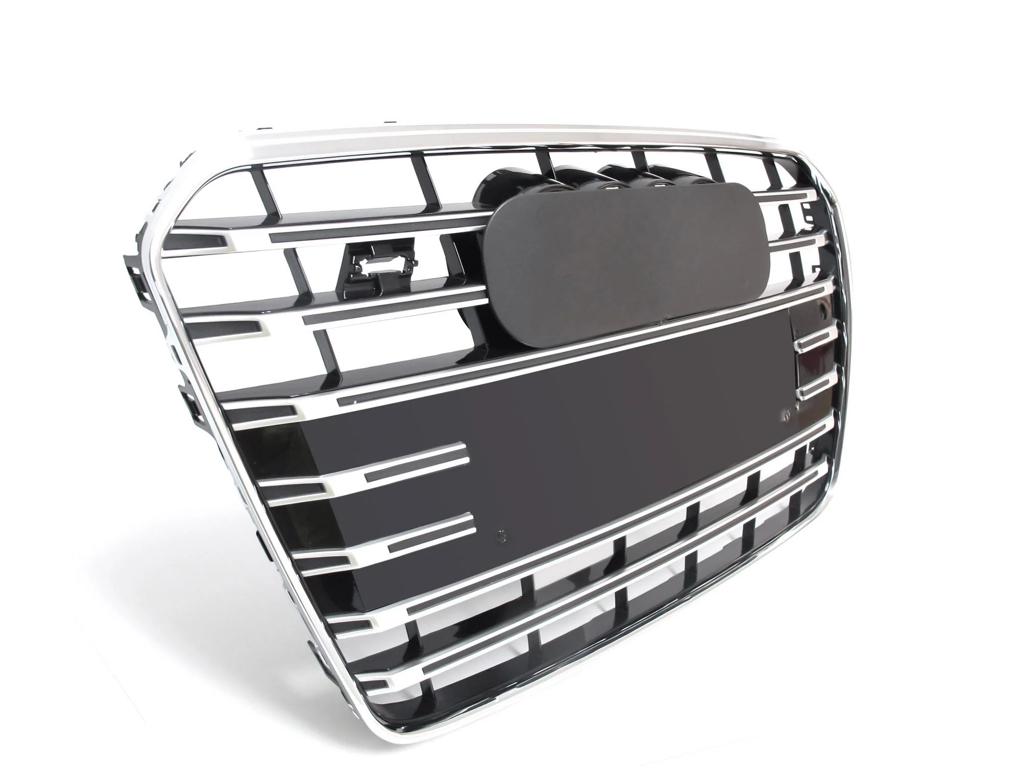 Chrome Front Bumper Grille for AUDI A5 B8.5 8T S5 2013-2016 fg191 - Image 4