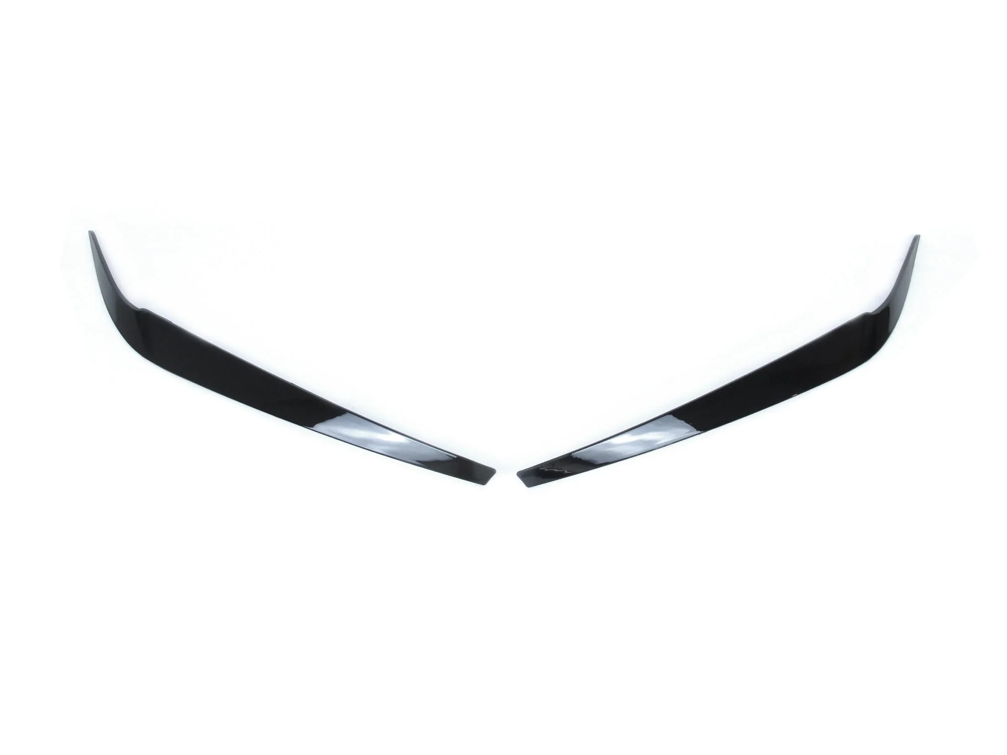 Gloss Black Headlight Eyelid Cover Eyebrow For BMW 5-Series G30 530I 540I M550I 2017-2023 - Image 5
