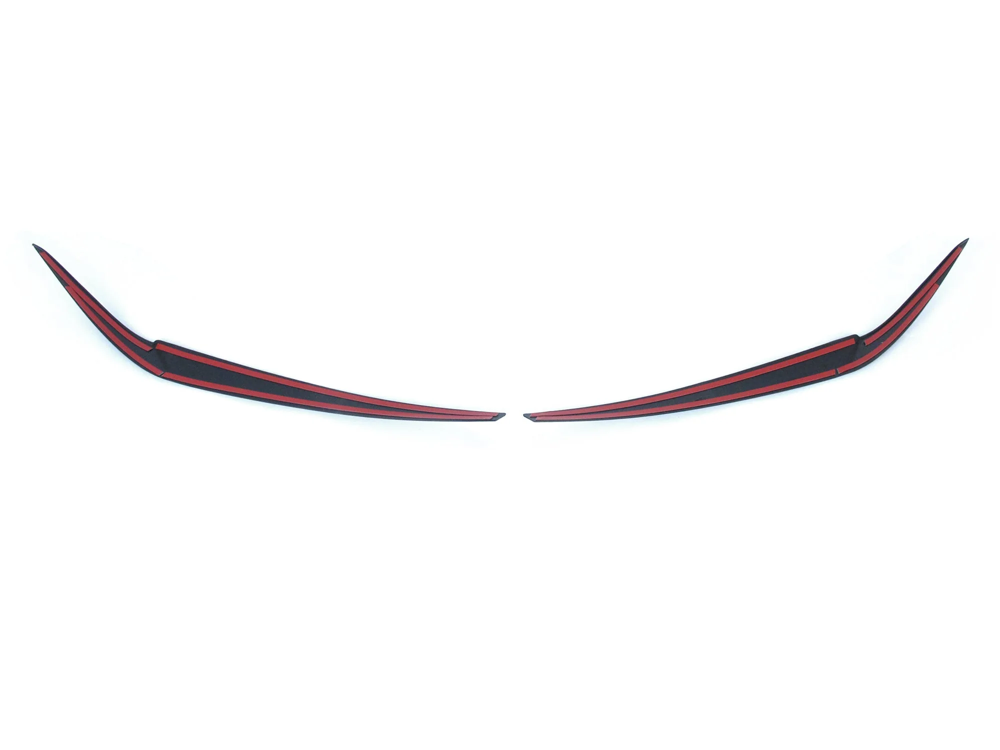 Gloss Black Headlight Eyelid Cover Eyebrow For BMW 5-Series G30 530I 540I M550I 2017-2023 - Image 8