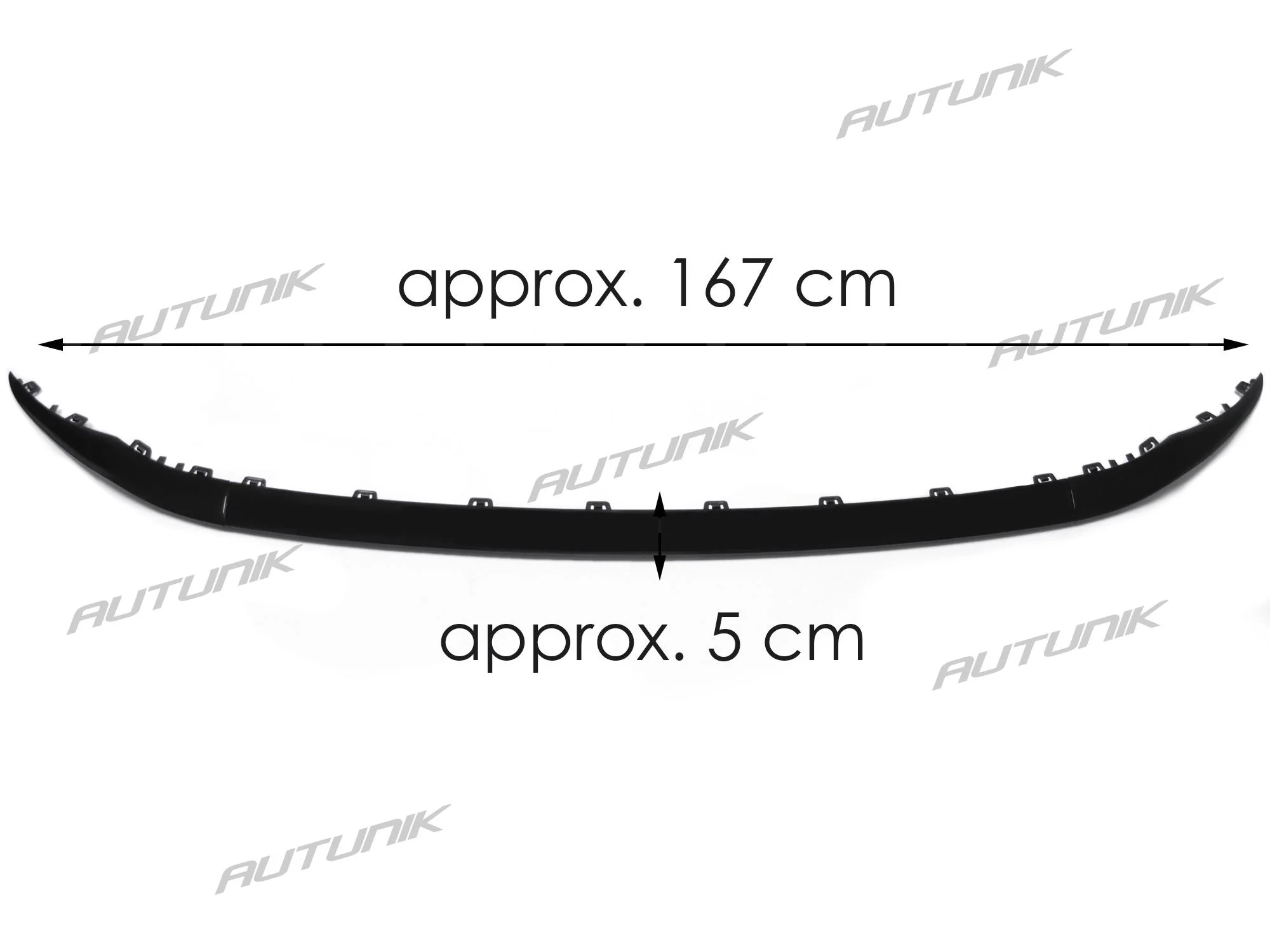 Gloss Black Front Lip Molding Trims For Mercedes C-Class W205 Sedan/Coupe AMG Bumper 2019-2021 - Image 14