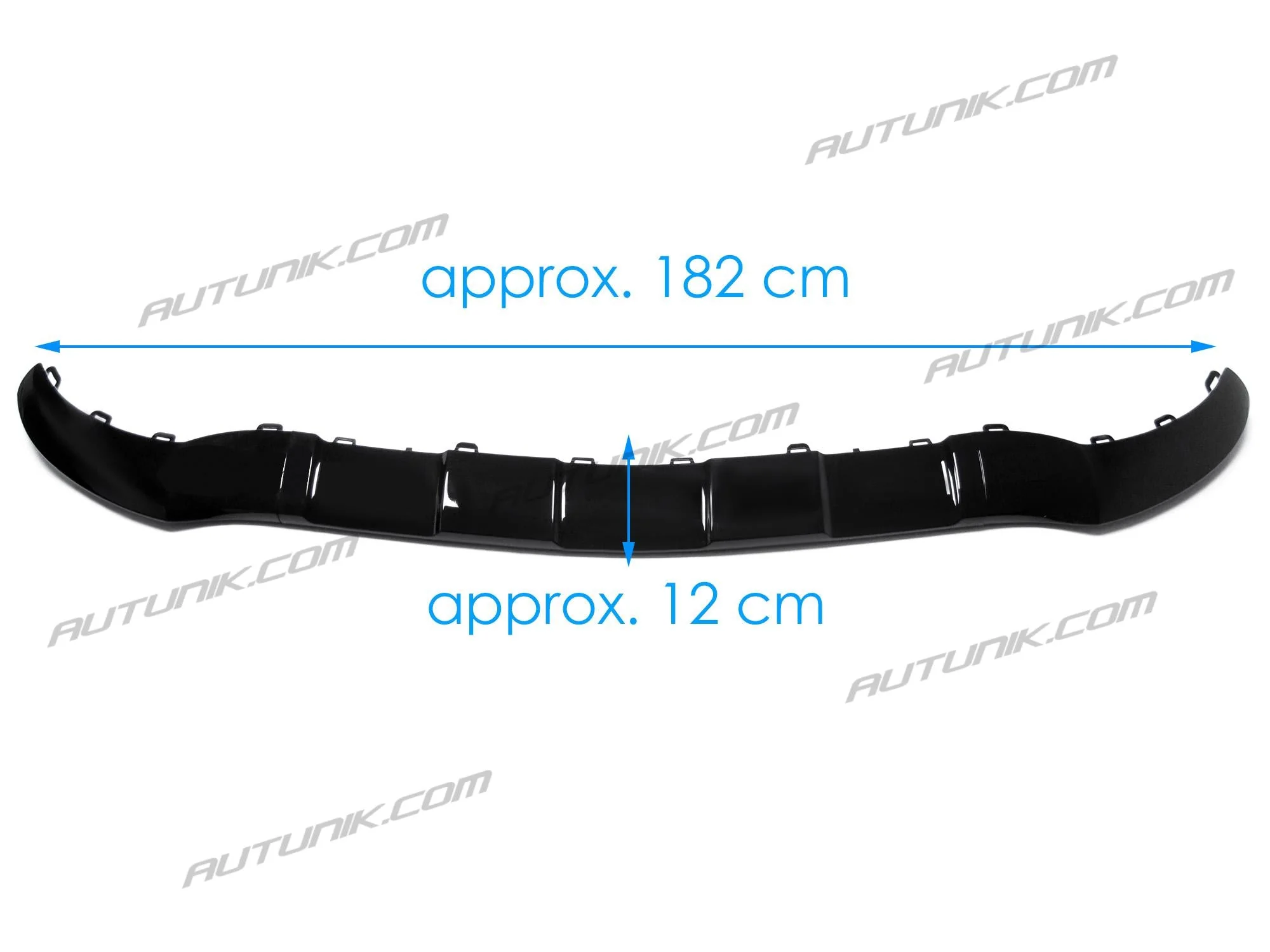 Glossy Black Front Bumper Lip Spoiler Molding Trim For Mercedes GLE C292 GLE43 AMG 2016-2019 di108 - Image 14