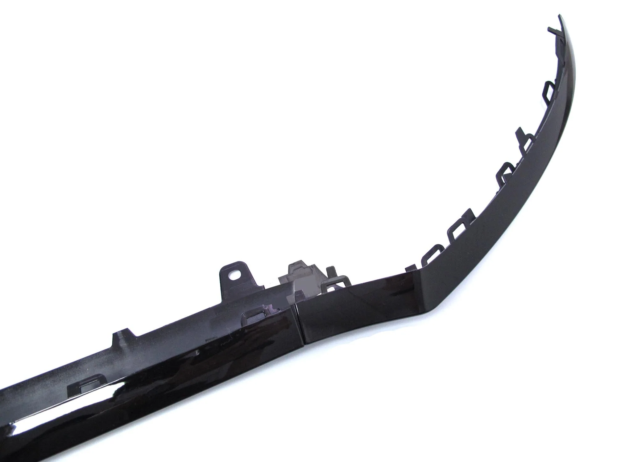 Black Front Lip Splitter Molding Trims For Mercedes W205 C205 C300 C450 C43 AMG 2015-2018 - Image 11