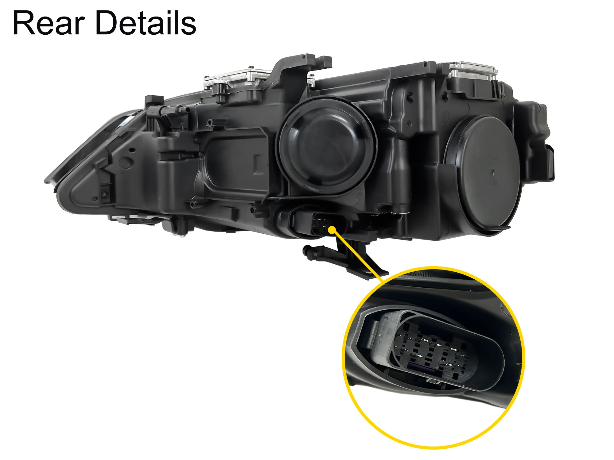 Pair Sequential LED Headlights Turn Signal for 2013-2016 Audi A4 S4 B8.5 - Image 13