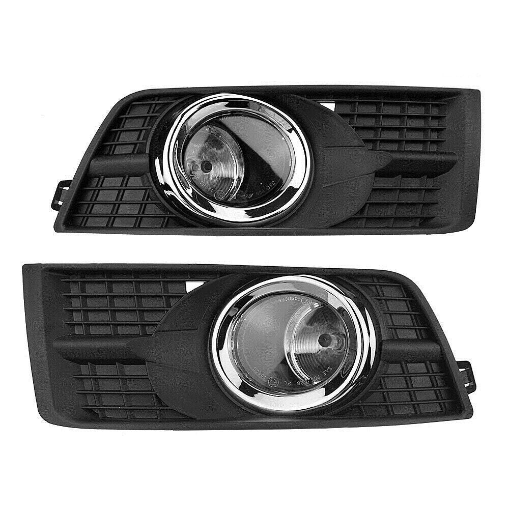 Complete Fog Lights Bumper Lamps For 2010-2016 Cadillac SRX - Image 2