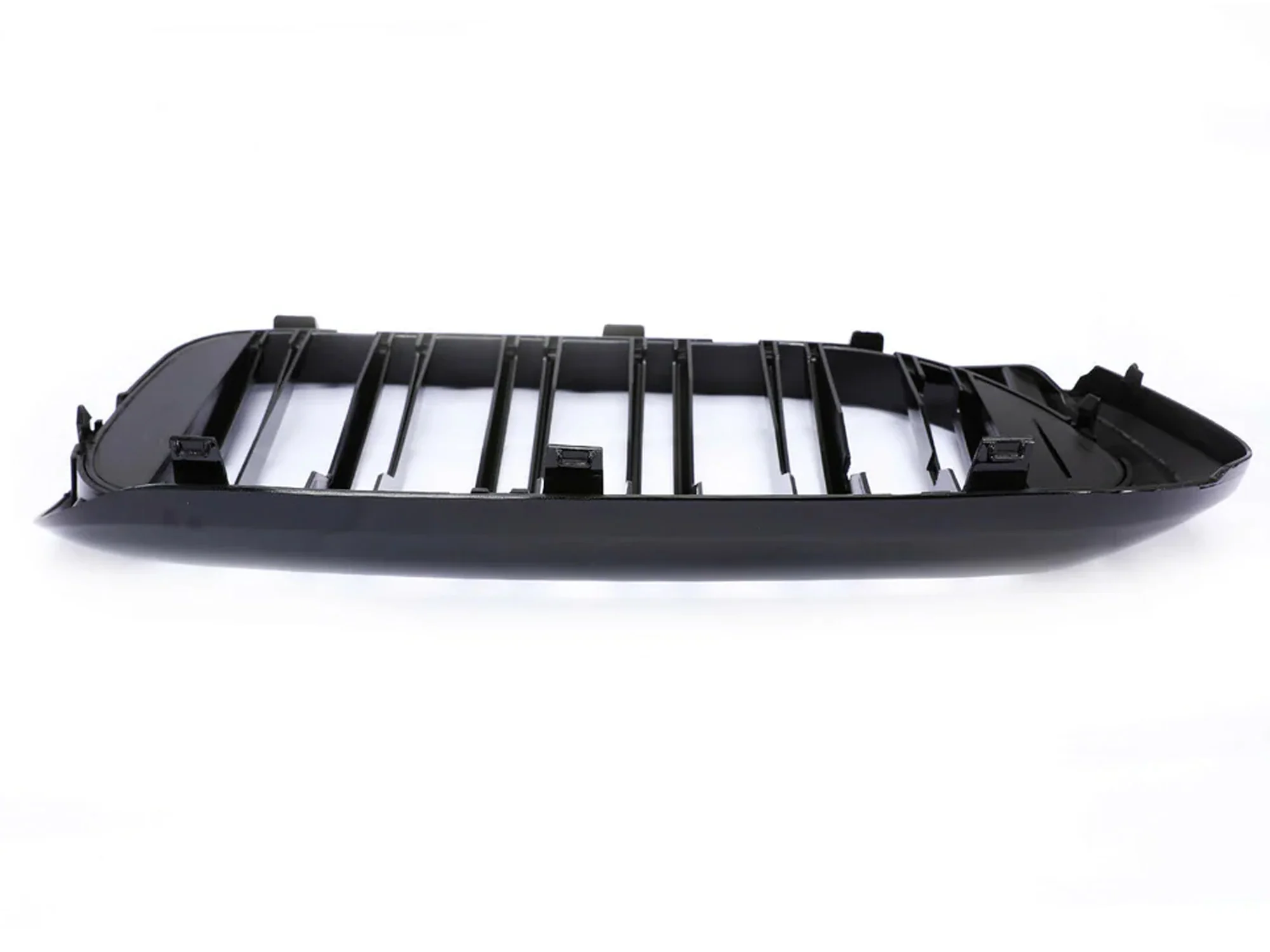 Gloss Black Fit BMW 5 Series G30 G31 530i 540i 2017-2020 Front Kidney Grille Dual Slats - Image 11