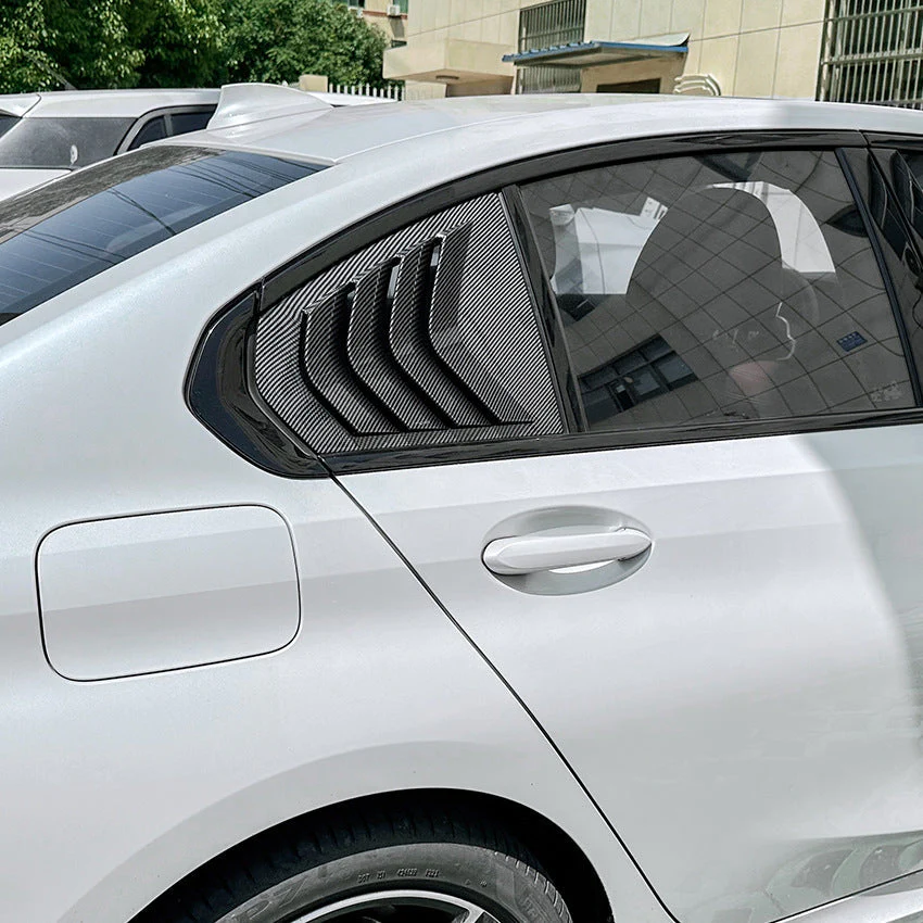 Side Rear Window Louver Shutter Cover For BMW 3-Seires G20 Sedan 2019-2022 - Image 14