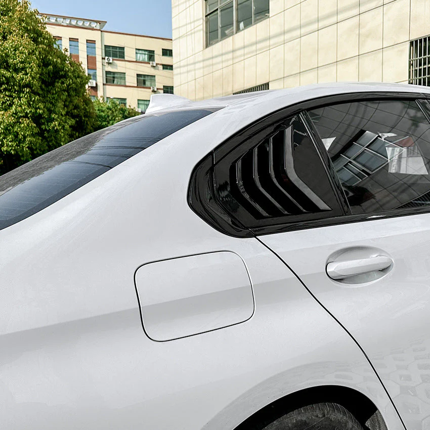 Side Rear Window Louver Shutter Cover For BMW 3-Seires G20 Sedan 2019-2022 - Image 20