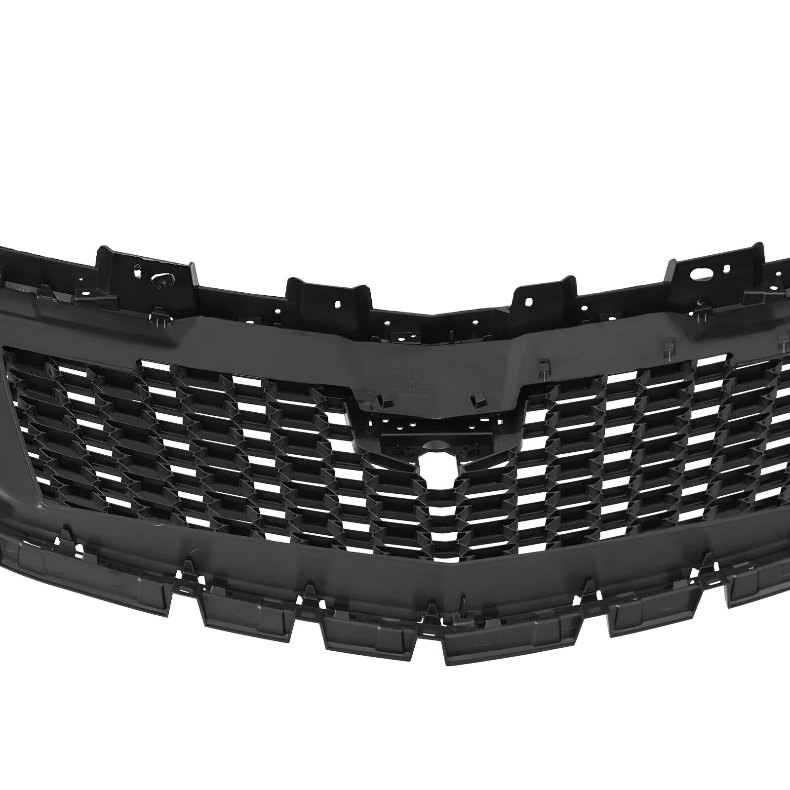 Silver Front Bumper Upper Grille Grill For Cadillac XT5 2016-2023 No Camera - Image 11