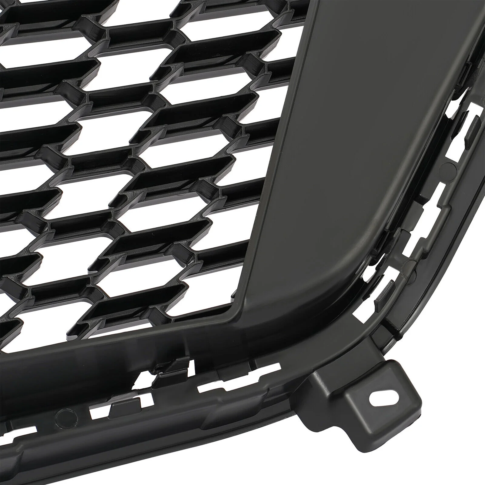 Silver Front Bumper Upper Grille Grill For Cadillac XT5 2016-2023 No Camera - Image 12
