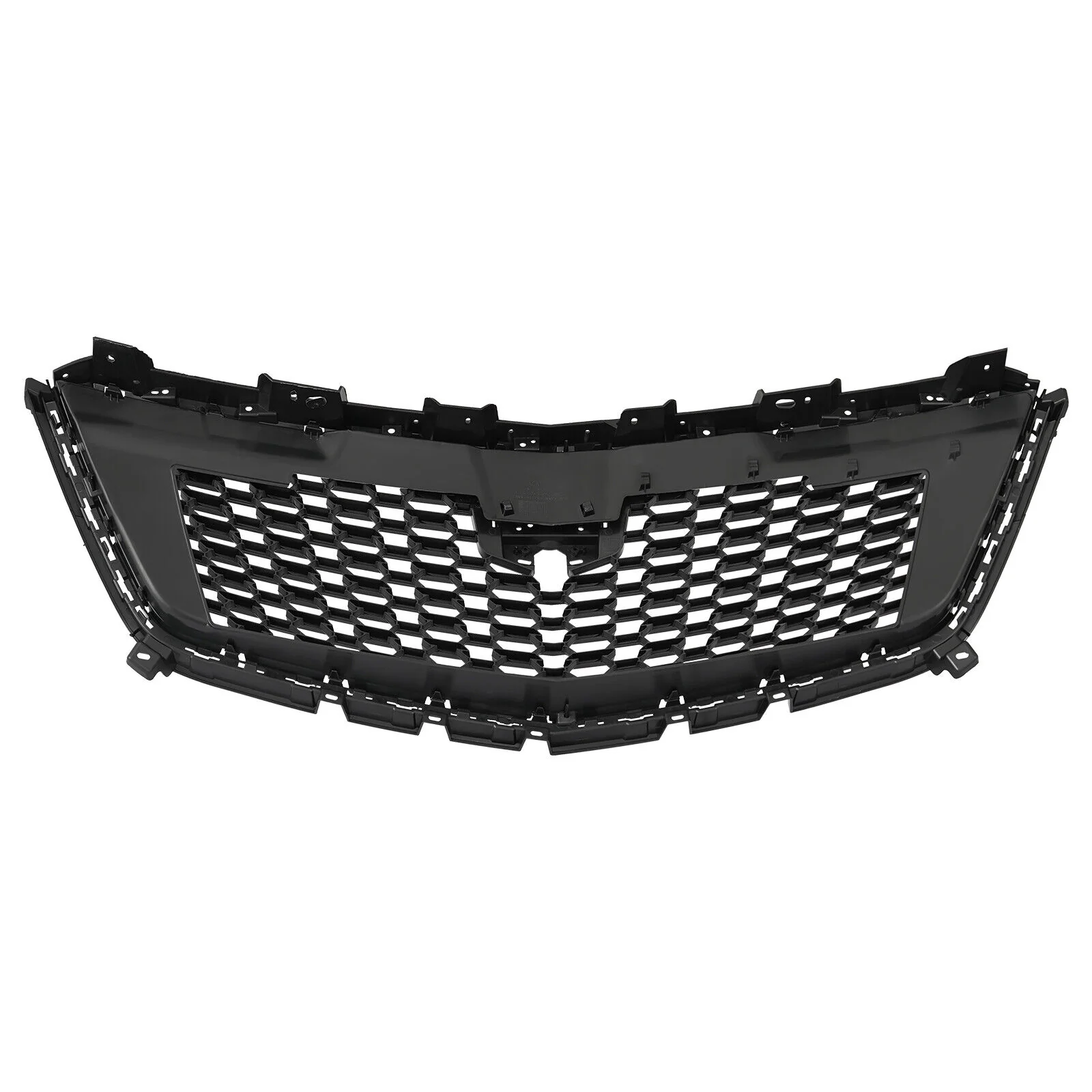 Silver Front Bumper Upper Grille Grill For Cadillac XT5 2016-2023 No Camera - Image 8