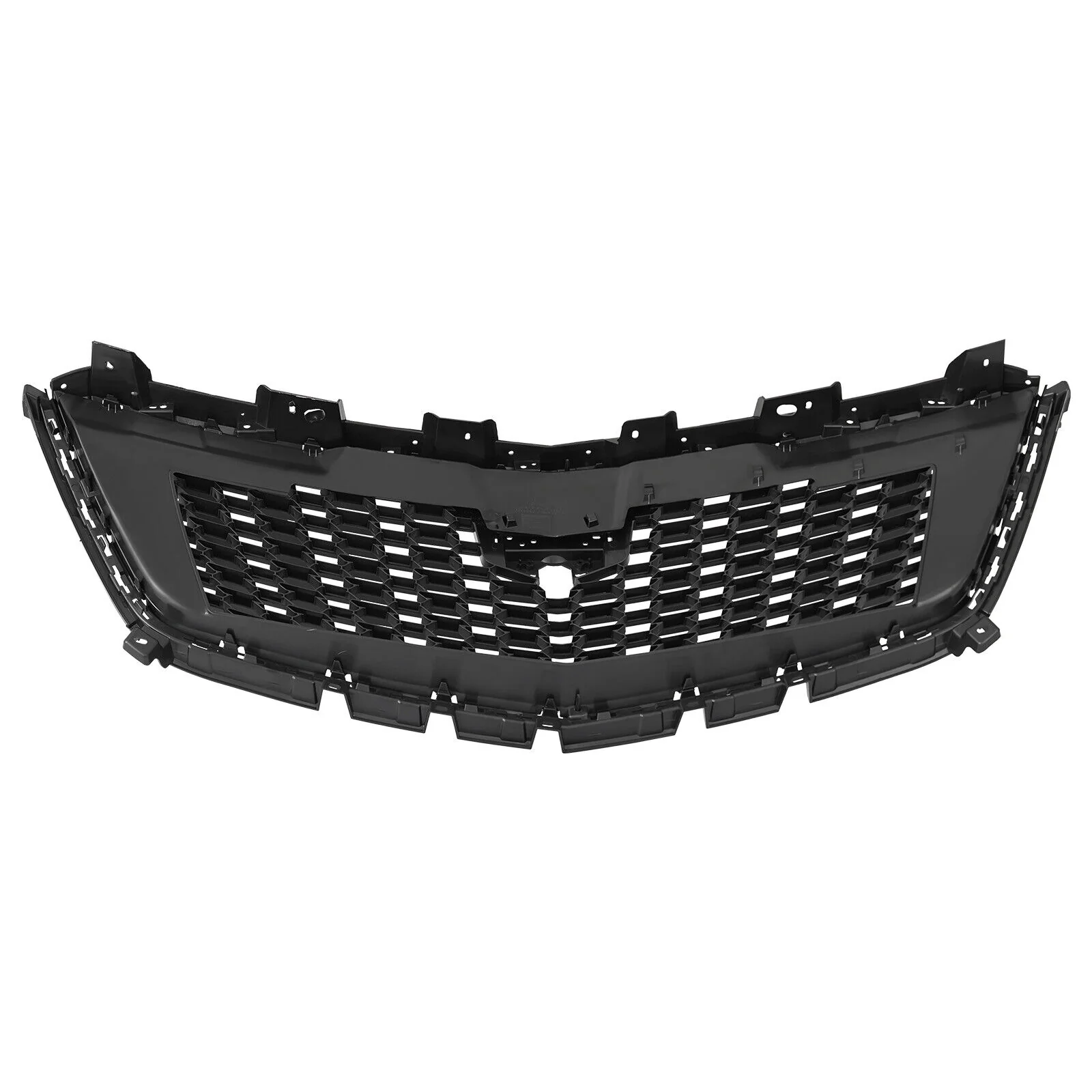 Silver Front Bumper Upper Grille Grill For Cadillac XT5 2016-2023 No Camera - Image 9