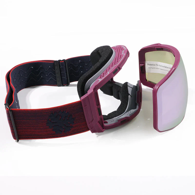 Ski Goggles UV Protection Riding Skiing Glasses Wind-proof Eyewear - Image 4