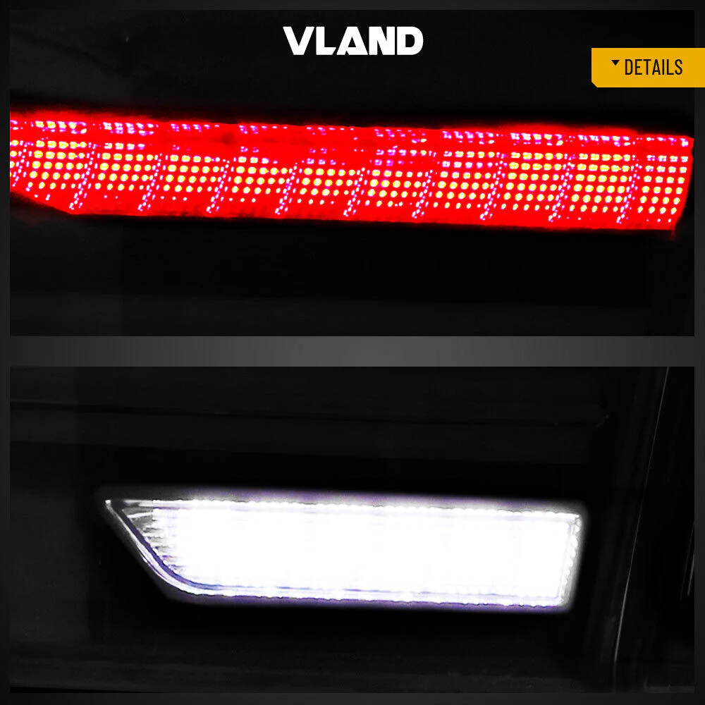 Smoked LED Tail Lights For 2011-2014 Volkswagen Jetta MK6 W/Sequential - Image 8