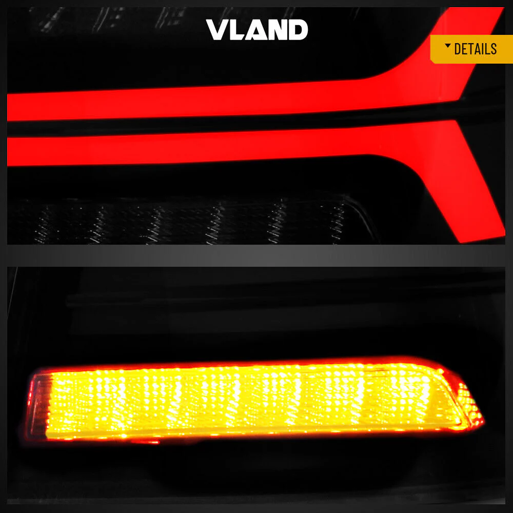 Smoked LED Tail Lights For 2011-2014 Volkswagen Jetta MK6 W/Sequential - Image 9