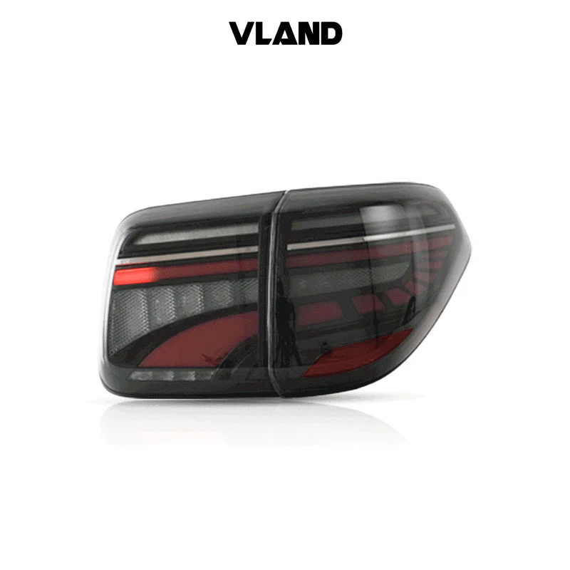 Smoked LED Tail Lights For 2017-2020 Nissan Armada With Start-UP Animation Rear Lamps - Image 4