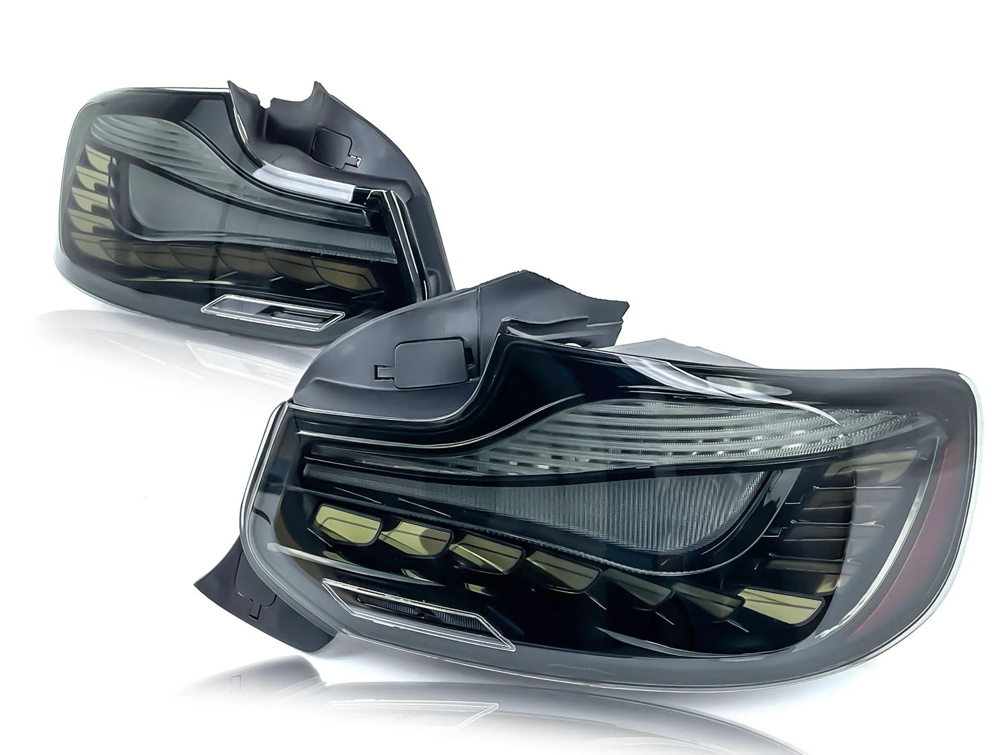 GTS Style OLED LED Tail Lights For BMW 2 Series F22 F23 F87 M2 2014-2020 Smoked Lens - Image 10