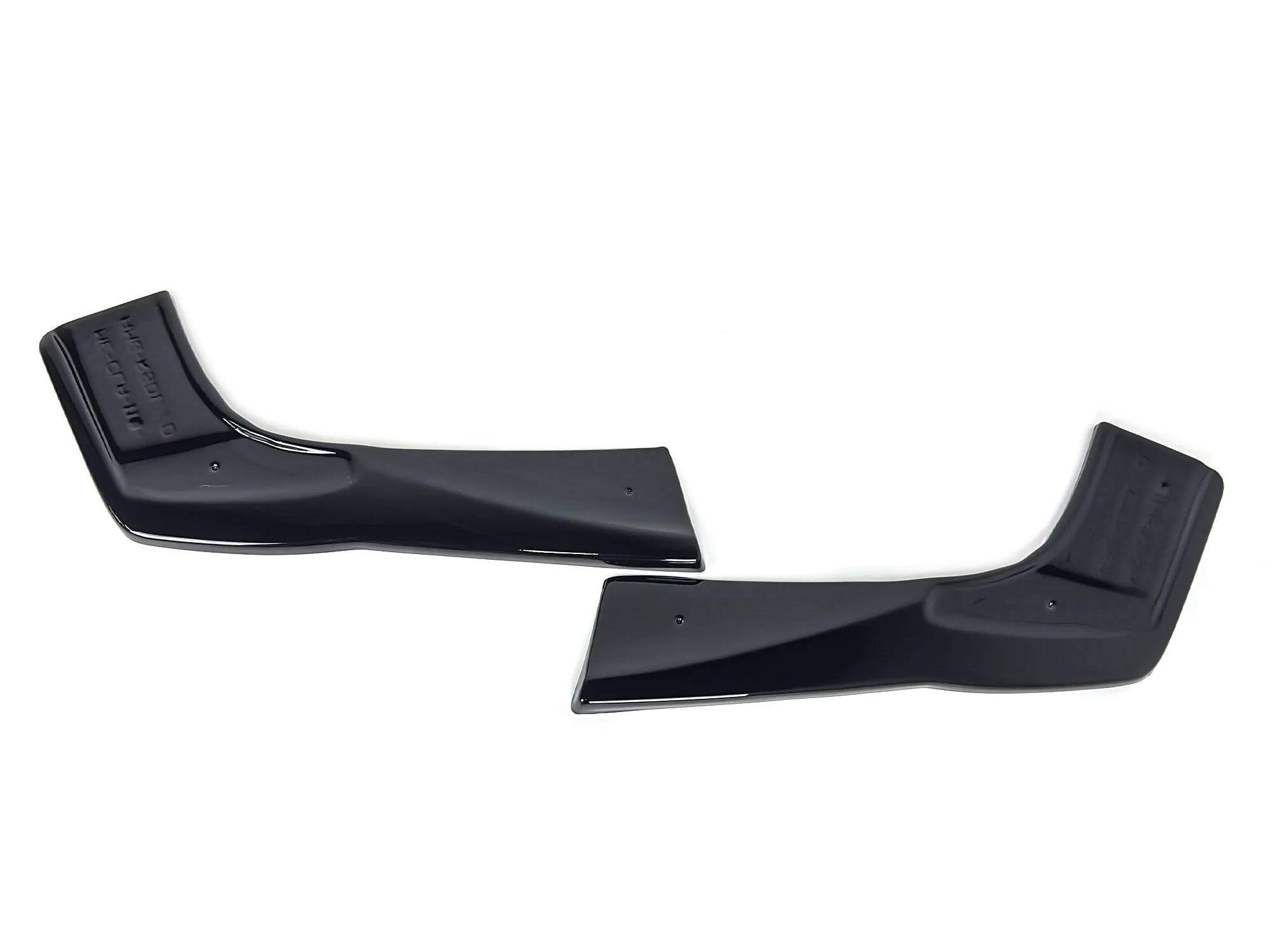 Black Rear Bumper Splitter Side Apron For Mercedes CLA C118 X118 CLA35 CLA45 AMG 2020-2023 - Image 4