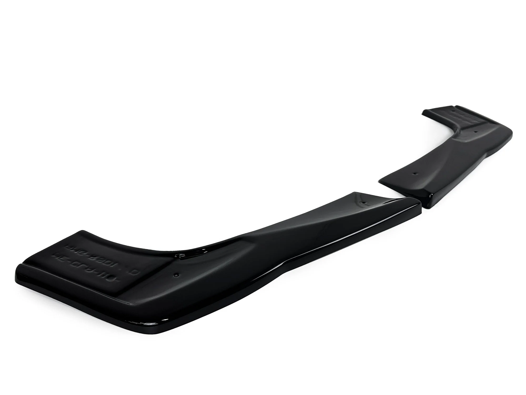 Black Rear Bumper Splitter Side Apron For Mercedes CLA C118 X118 CLA35 CLA45 AMG 2020-2023 - Image 6