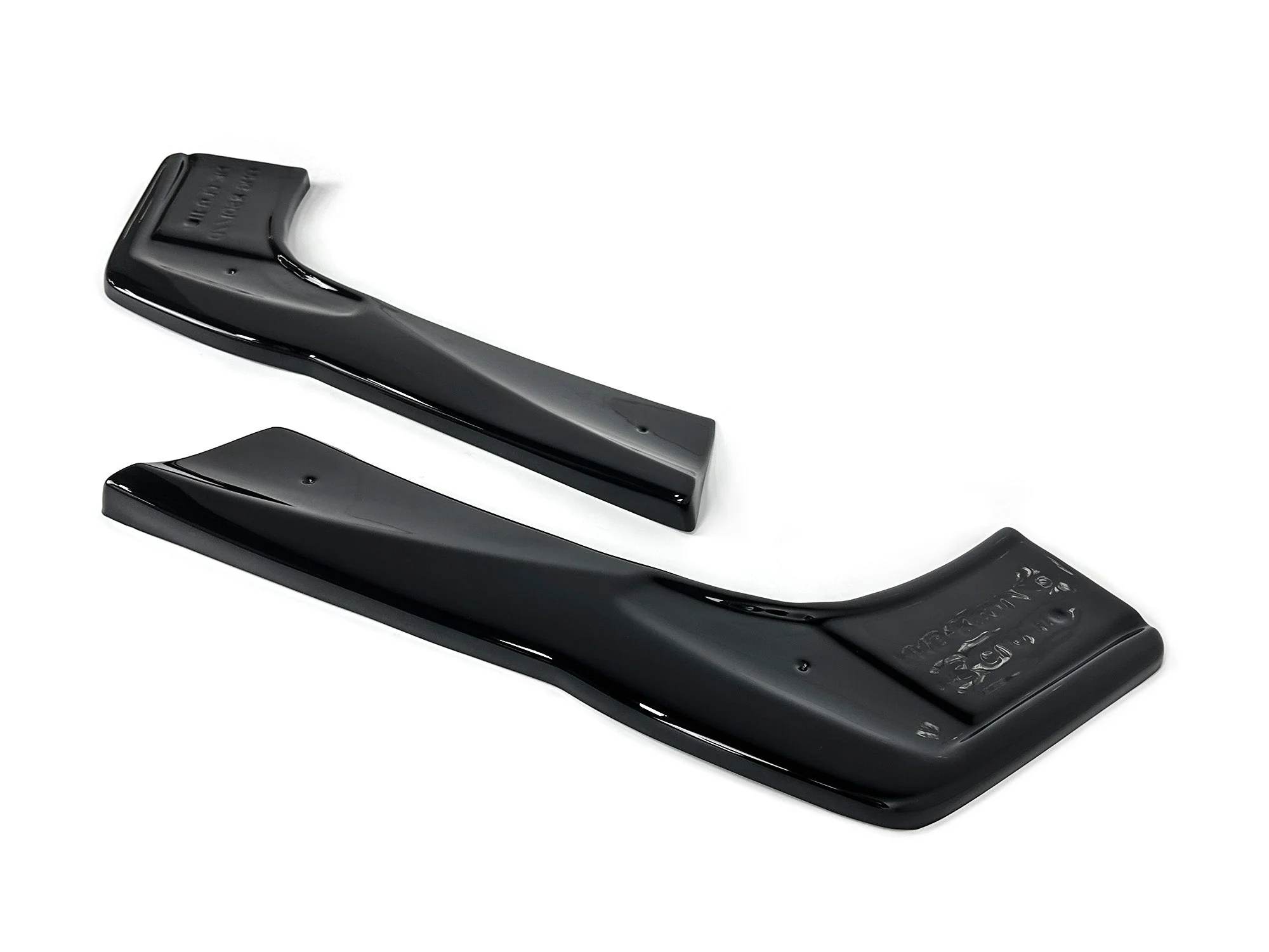 Black Rear Bumper Splitter Side Apron For Mercedes CLA C118 X118 CLA35 CLA45 AMG 2020-2023 - Image 7