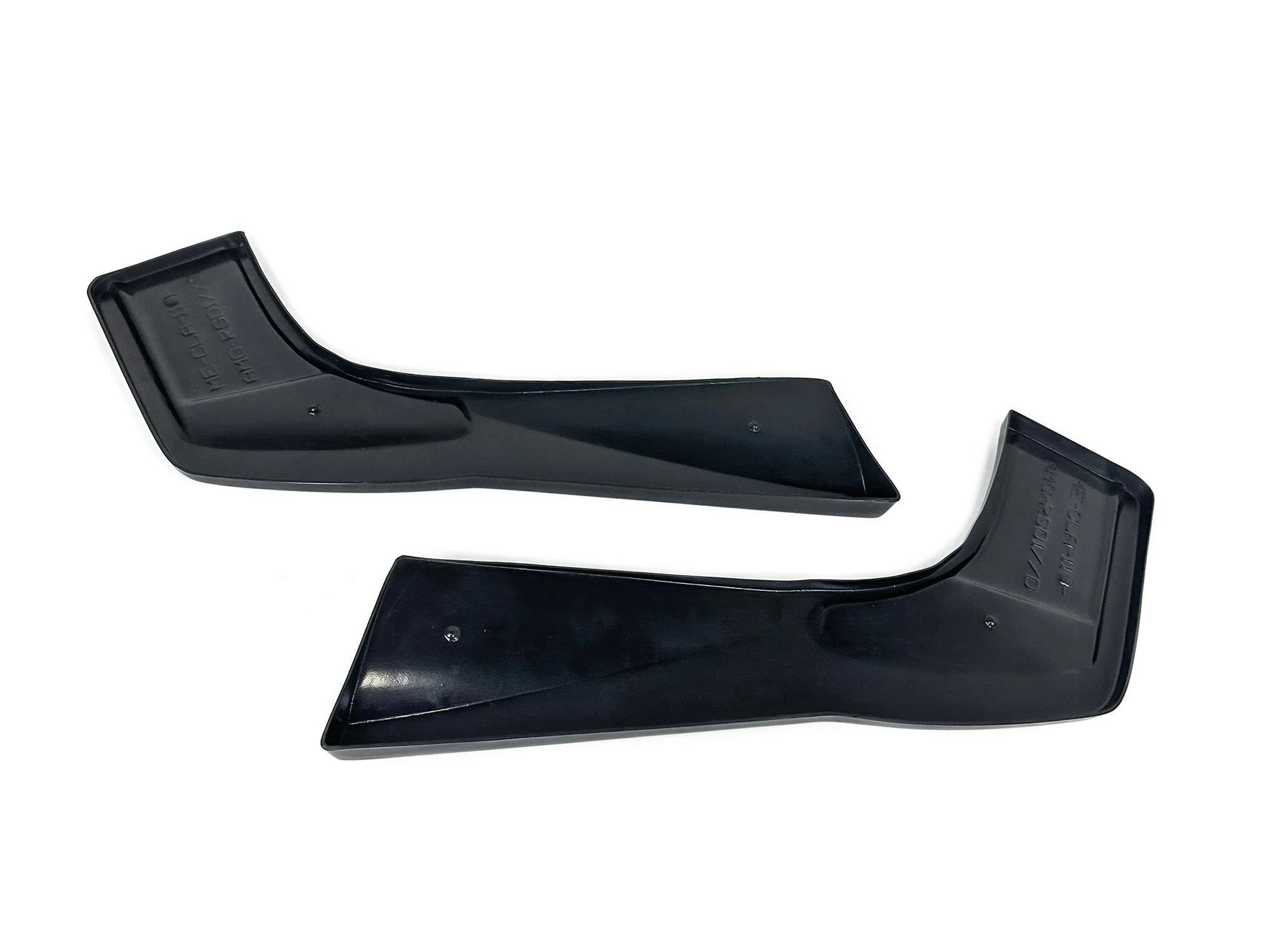 Black Rear Bumper Splitter Side Apron For Mercedes CLA C118 X118 CLA35 CLA45 AMG 2020-2023 - Image 9
