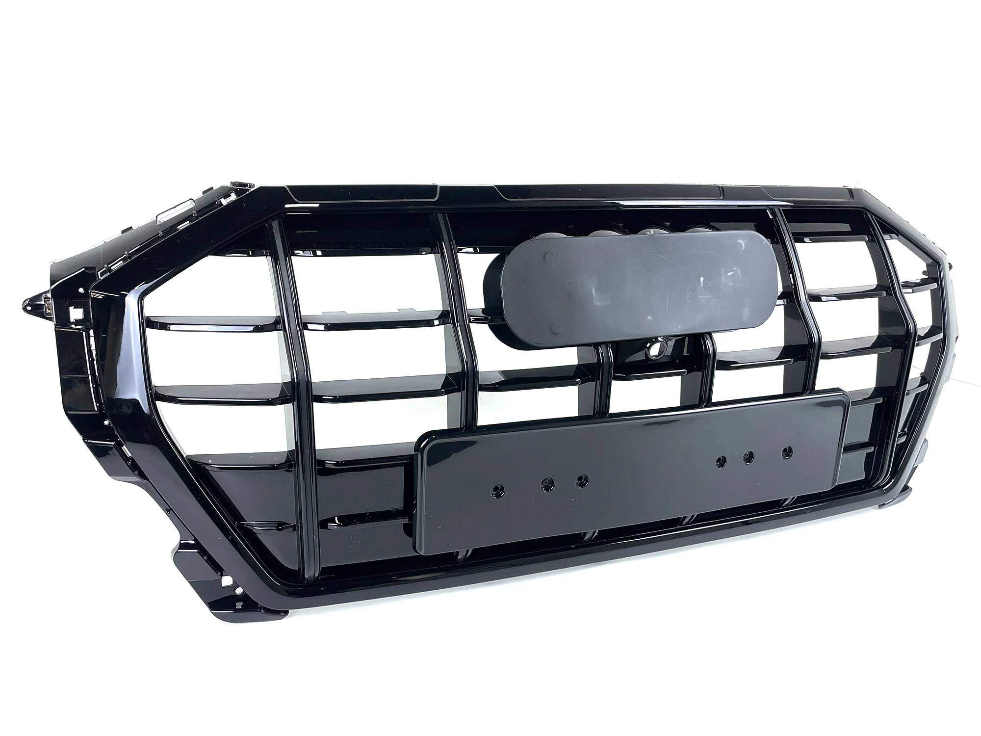 Black Front Bumper Grille For Audi Q3 SQ3 2019-2024 fg326 - Image 4