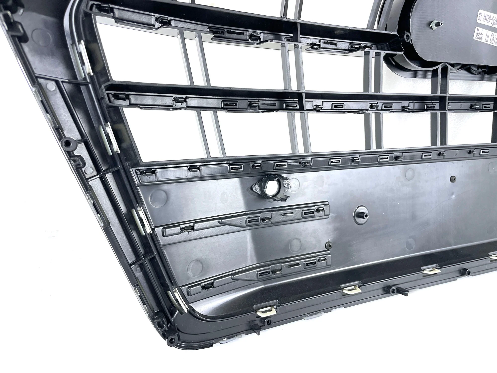 Gloss Black Front Bumper Upper Grille for Audi Q5 SQ5 2018 2019 2020 - Image 10