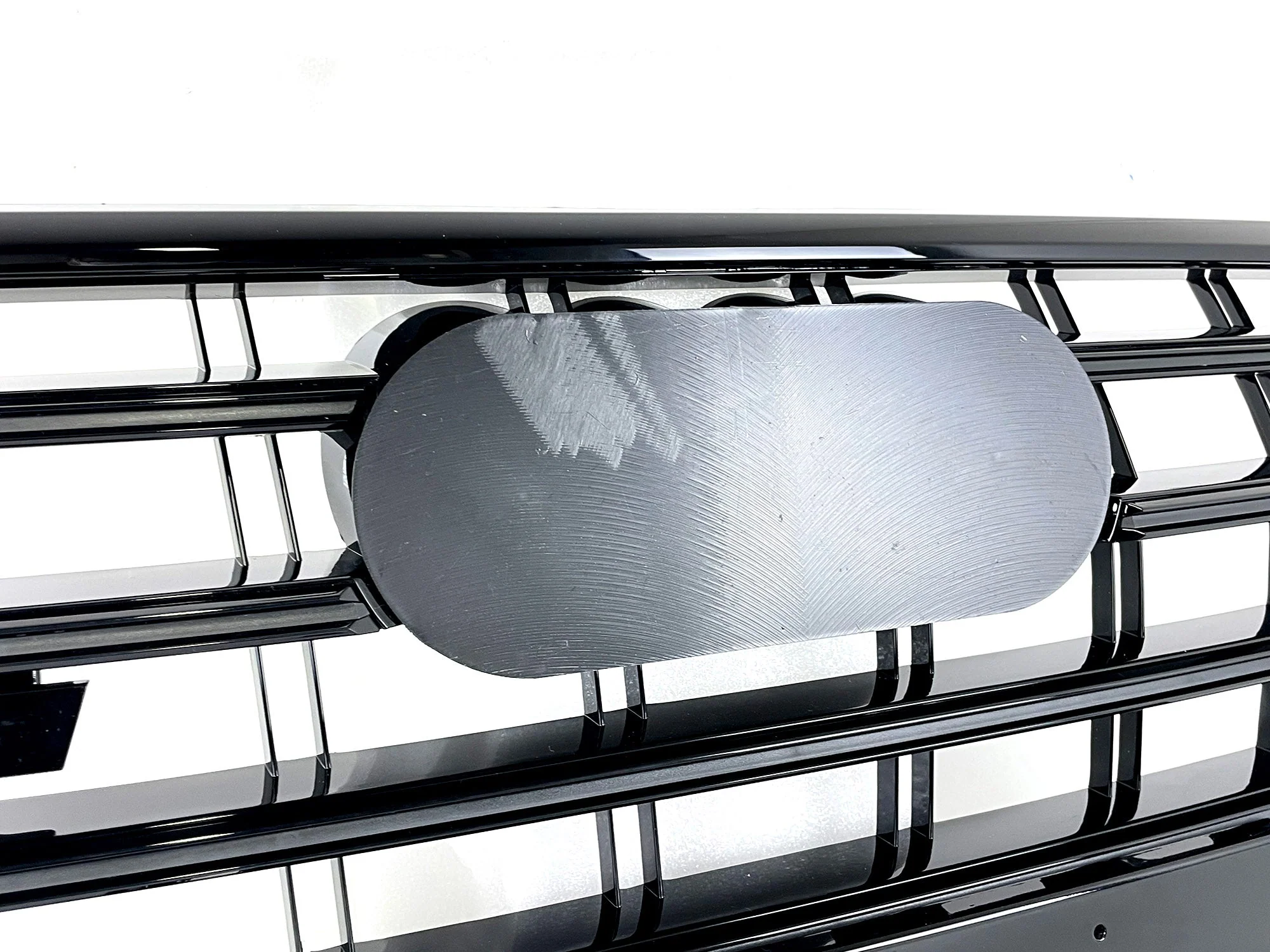 Gloss Black Front Bumper Upper Grille for Audi Q5 SQ5 2018 2019 2020 - Image 6