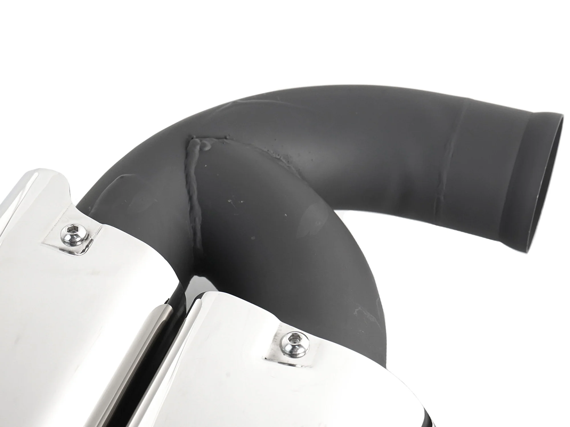 Square Twin Exhaust Tips For 11-14 Porsche Cayenne Base 958.1 Short Pipe - Image 22