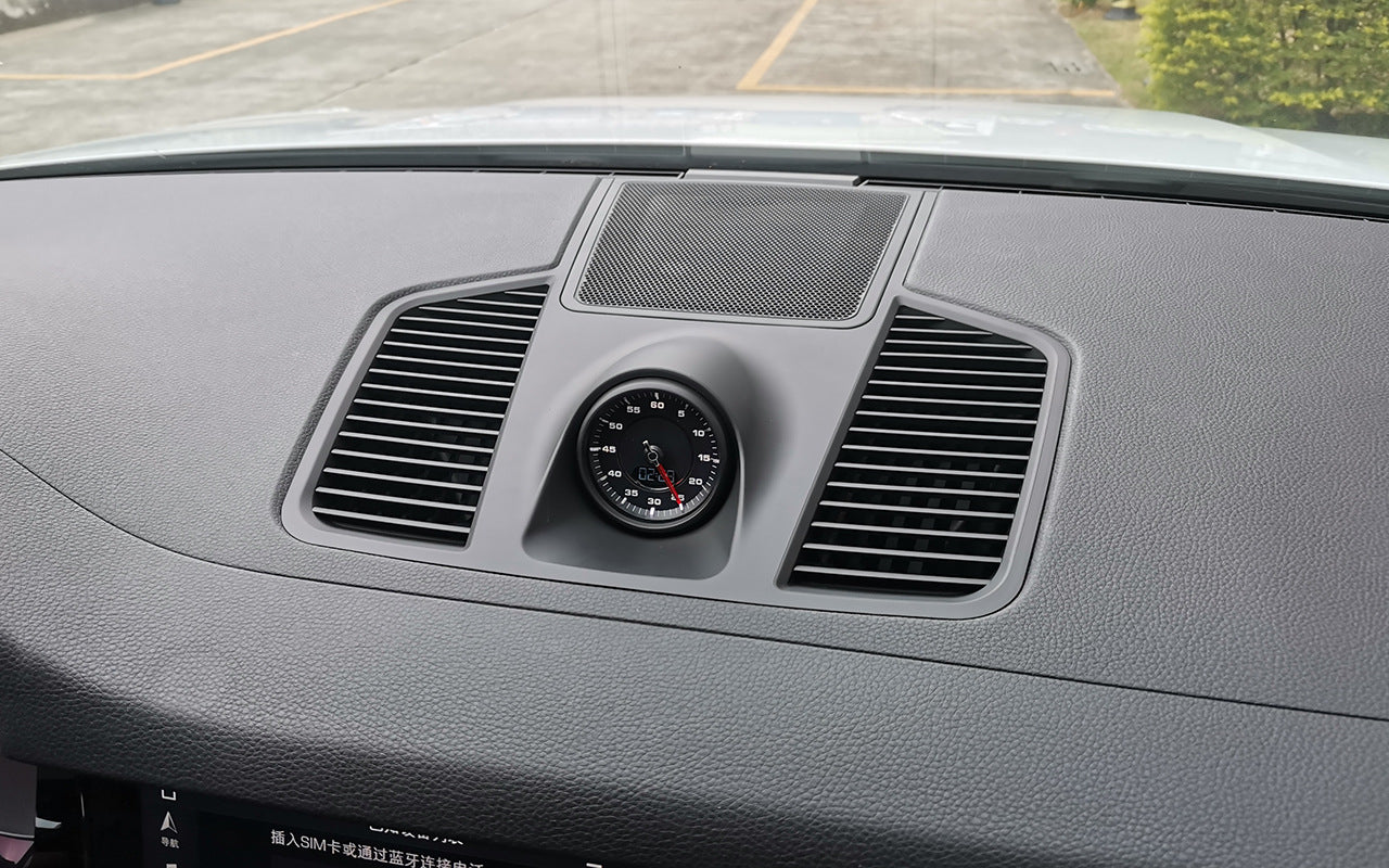 Stopwatch Cover + Chronometer Clock Stopwatch for Porsche Cayenne 9YA 2018-2023 - Image 12