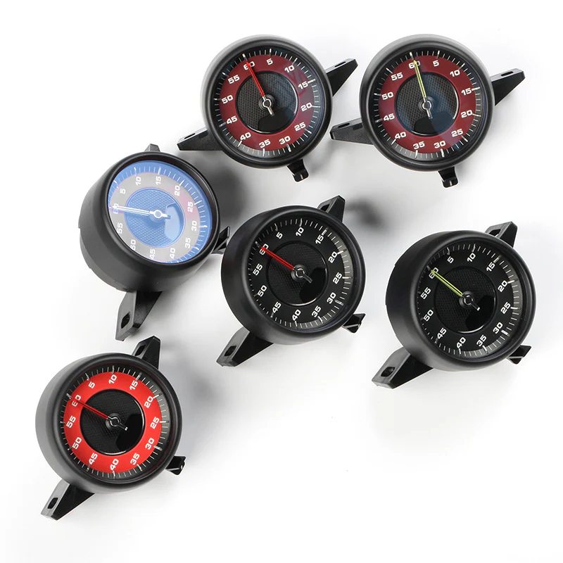 Stopwatch Cover + Chronometer Clock Stopwatch for Porsche Cayenne 9YA 2018-2023 - Image 3