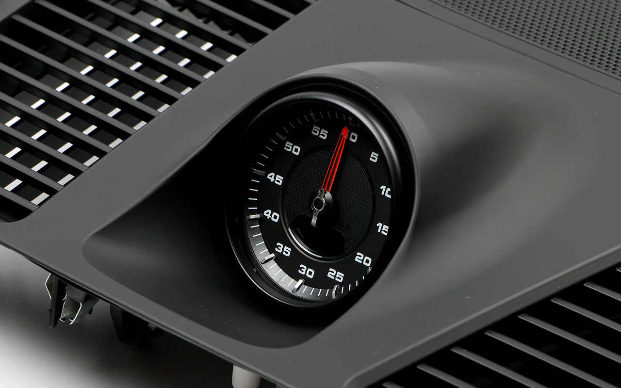 Stopwatch Cover + Chronometer Clock Stopwatch for Porsche Cayenne 9YA 2018-2023 - Image 8